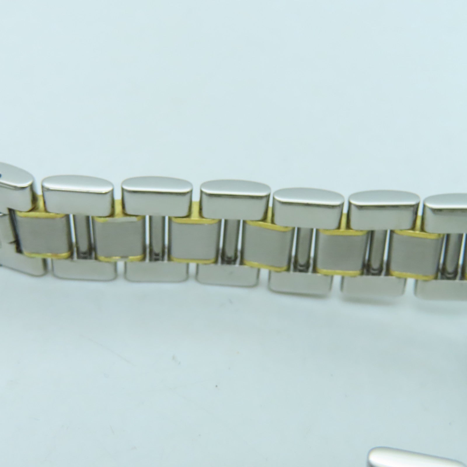 CARTIER Must de 25mm 18K黃金/不鏽鋼手錶石英機芯銀色