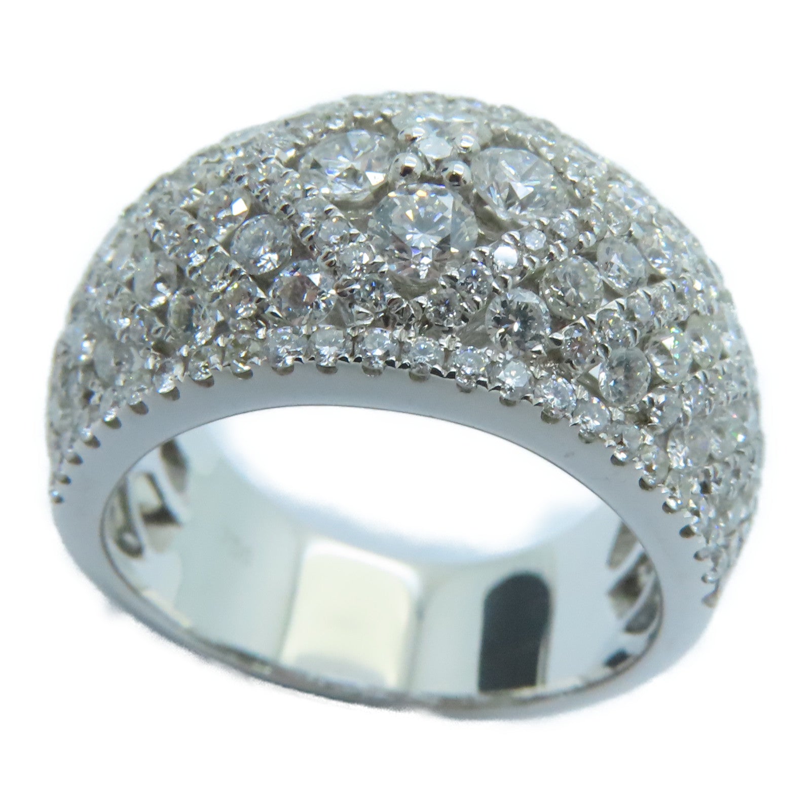 JEWELRY 【激减优惠】18K白金Diamond Ring钻石戒指US#6.5
