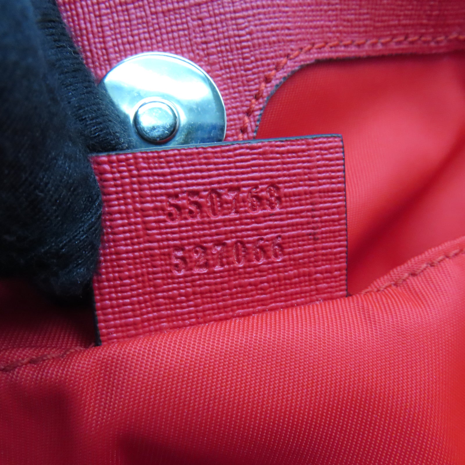 GUCCI 塗層帆布Handbag銀扣手挽袋棕色