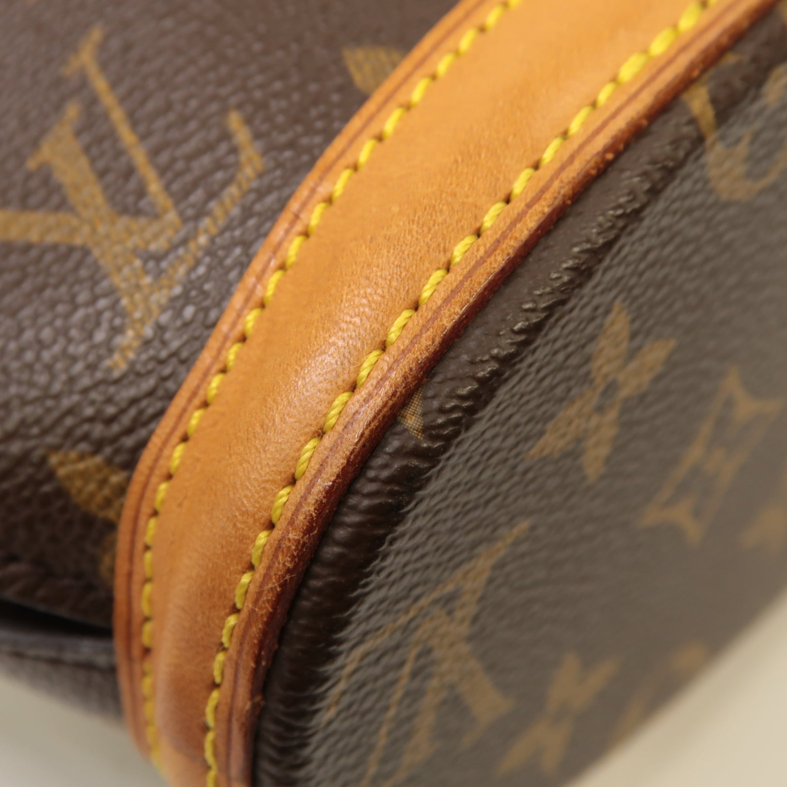LOUIS VUITTON Monogram Babylone金扣肩背袋啡色