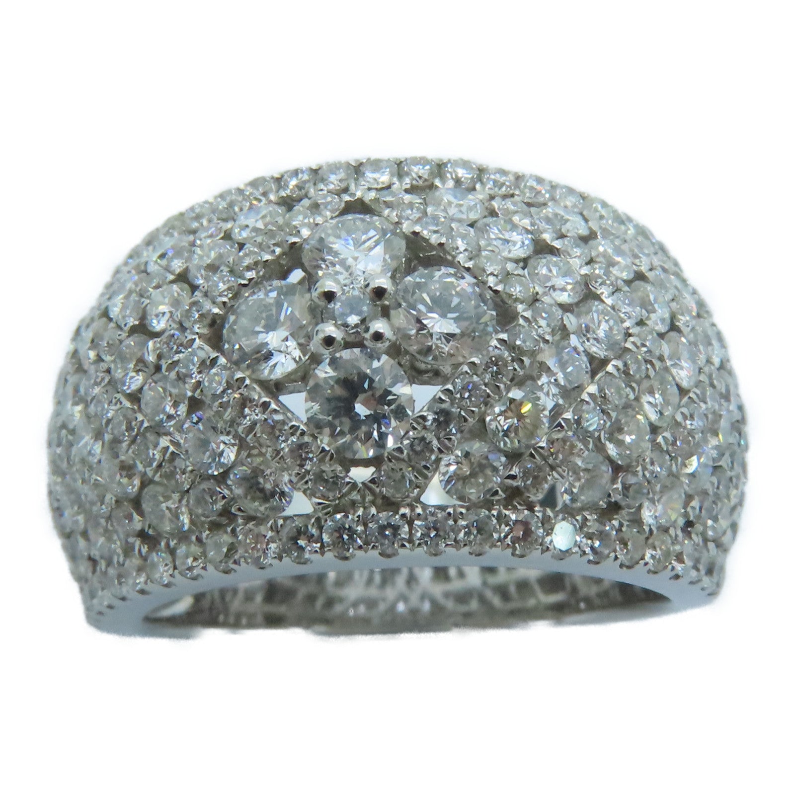 JEWELRY 【激减优惠】18K白金Diamond Ring钻石戒指US#6.5