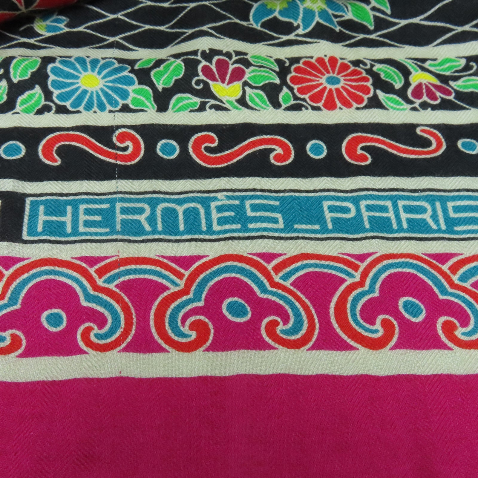HERMES Cashmere/丝质Scarf丝巾粉红色/彩色