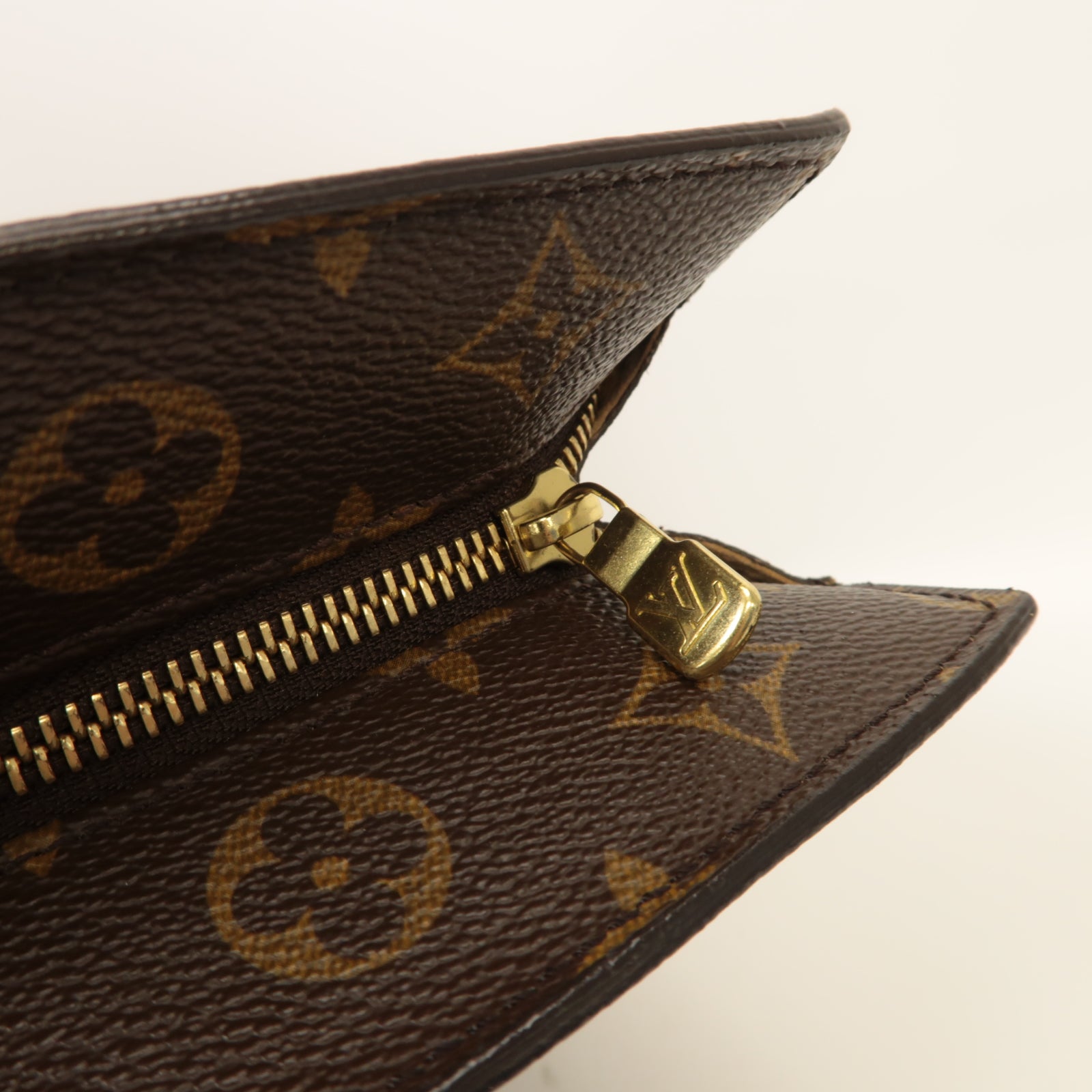 LOUIS VUITTON Monogram Babylone金扣肩背袋啡色