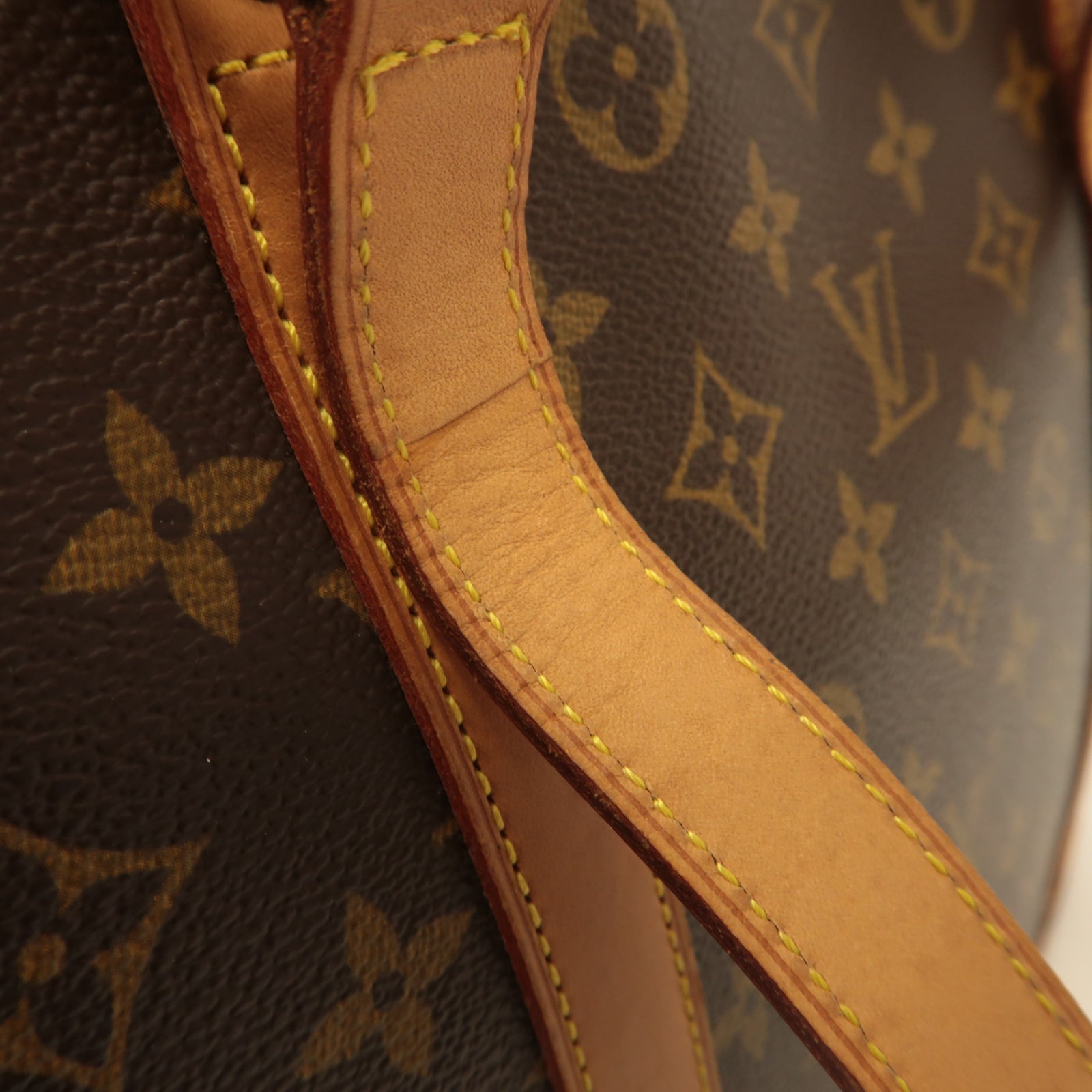 LOUIS VUITTON Monogram Babylone金扣肩背袋啡色