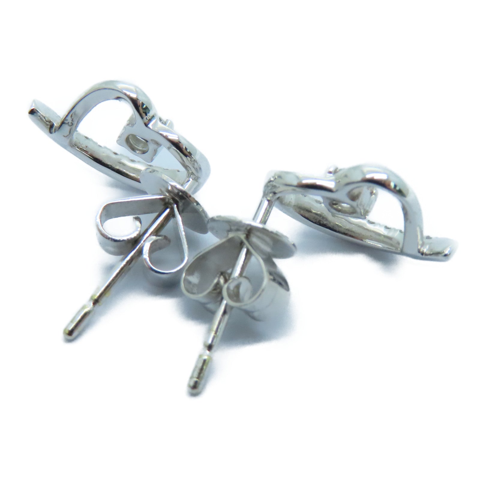 JEWELRY 18K白金Diamond Earring 0.22x2ct鑽石耳環