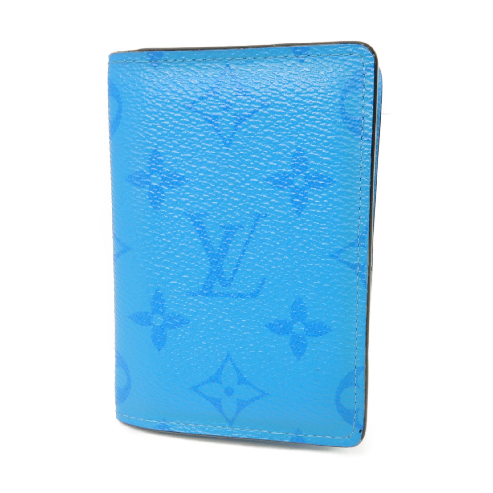 LOUIS VUITTON Taigarama Card Case卡片套藍色