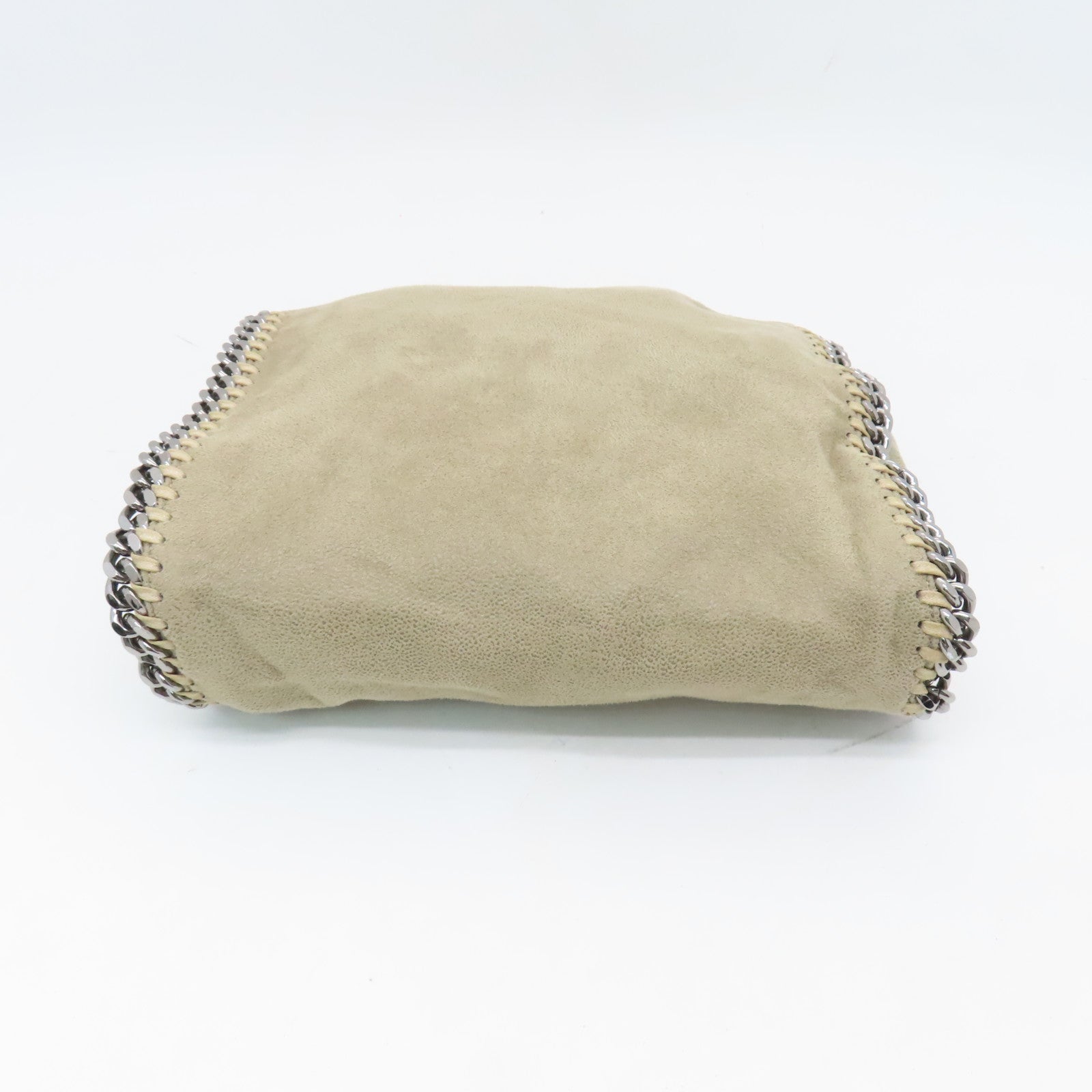 SELECTION 聚酯纖維2way Shoulder Bag銀扣手挽肩背兩用袋米色