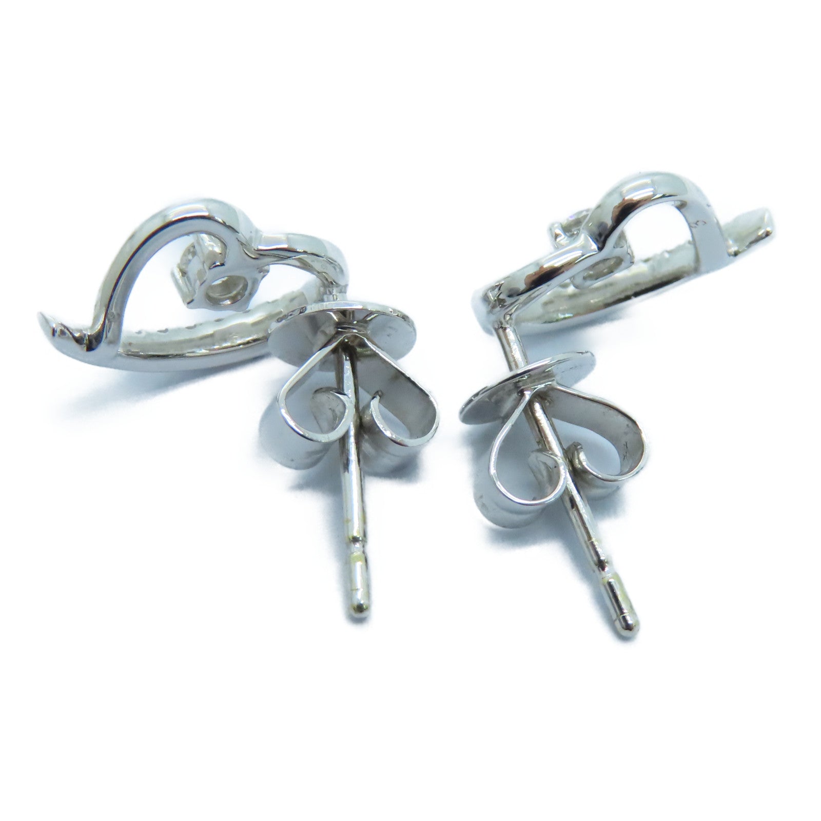 JEWELRY 18K白金Diamond Earring 0.22x2ct鑽石耳環