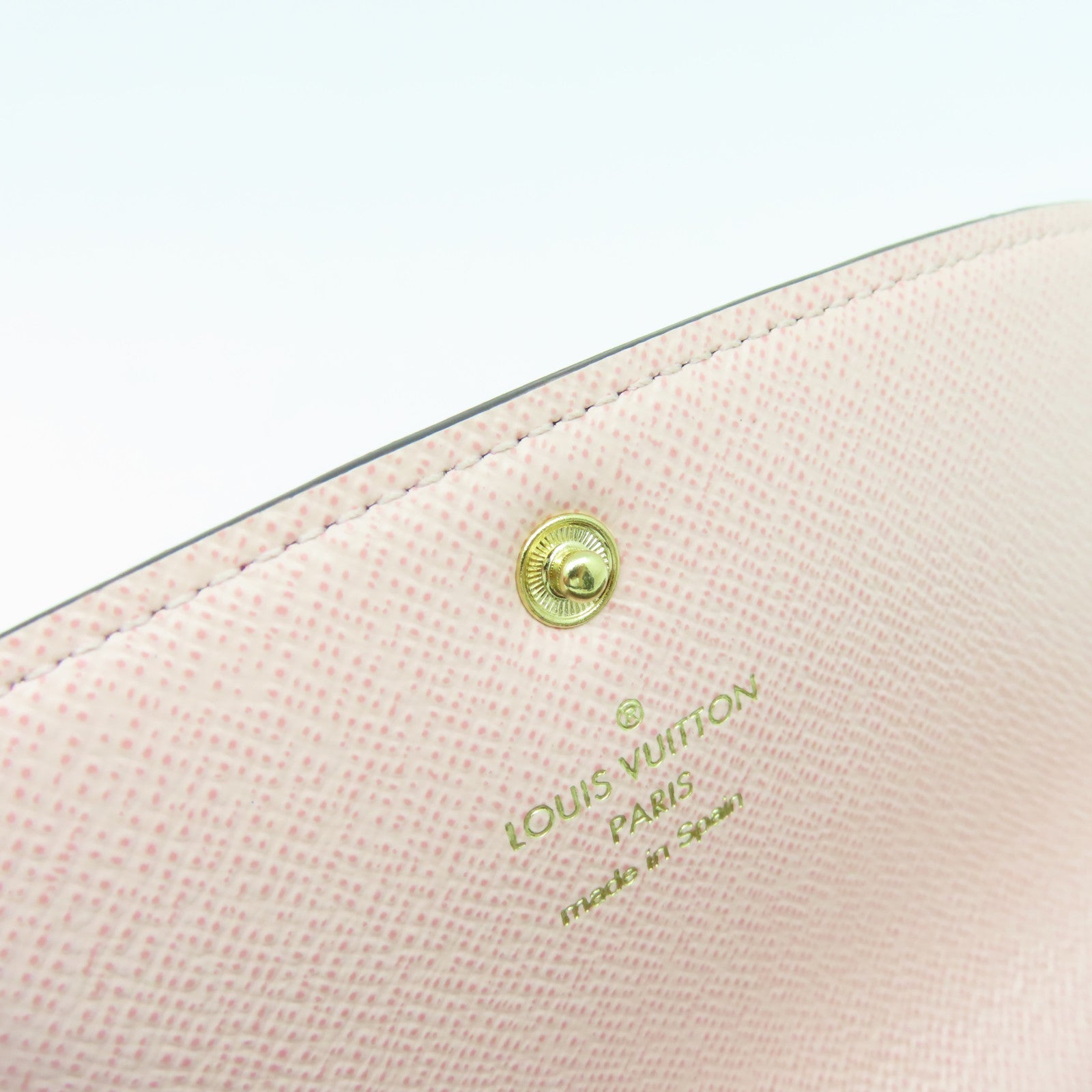 LOUIS VUITTON Monogram Emilie Long wallet長錢包啡色/粉紅色
