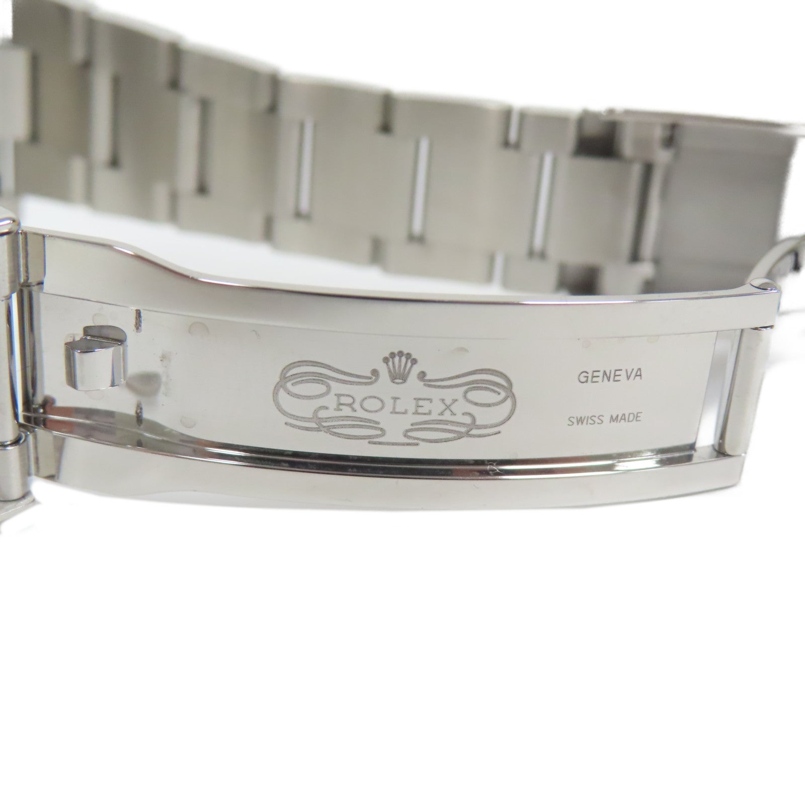 ROLEX 不鏽鋼Explorer II手錶白色#17cm