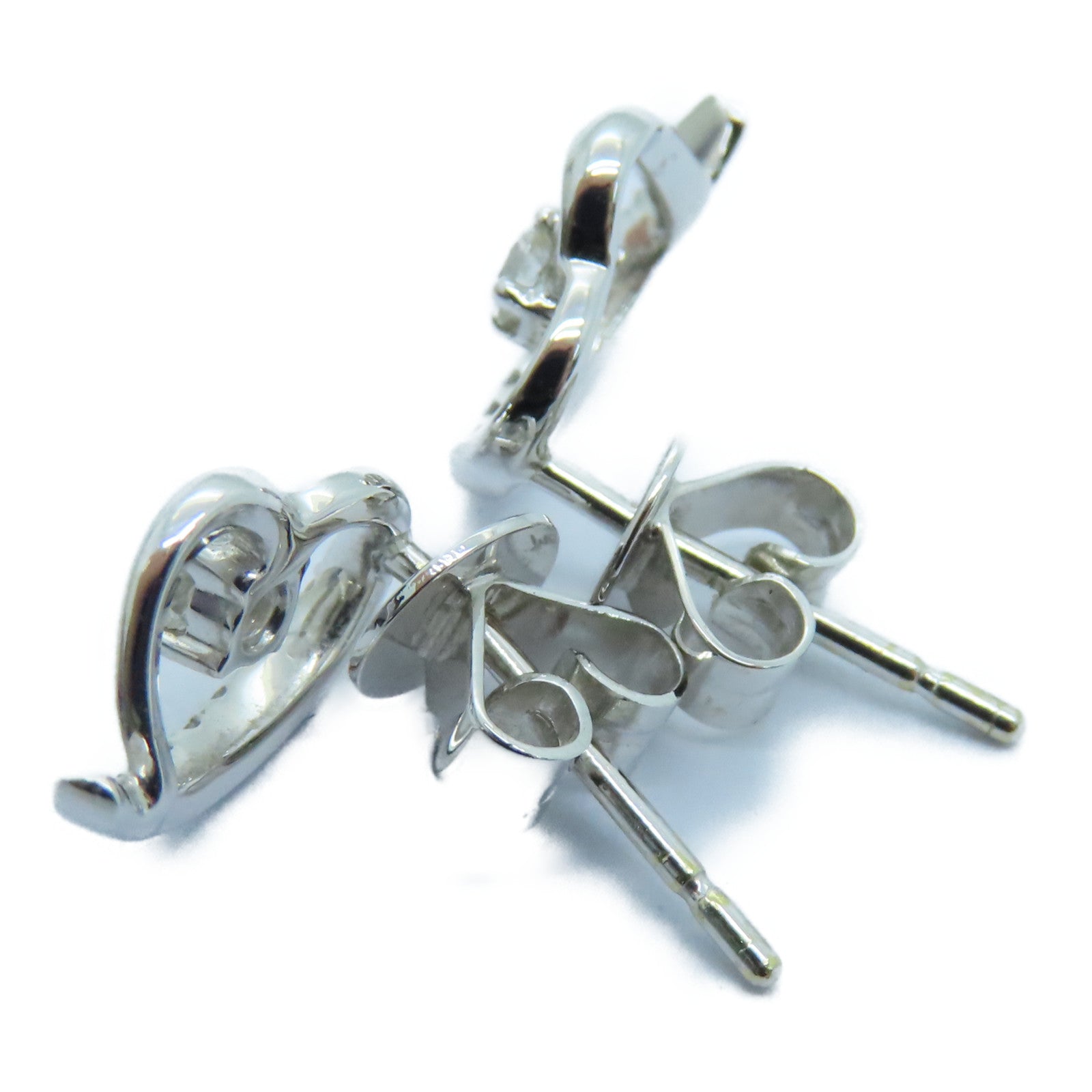 JEWELRY 18K白金Diamond Earring 0.22x2ct鑽石耳環