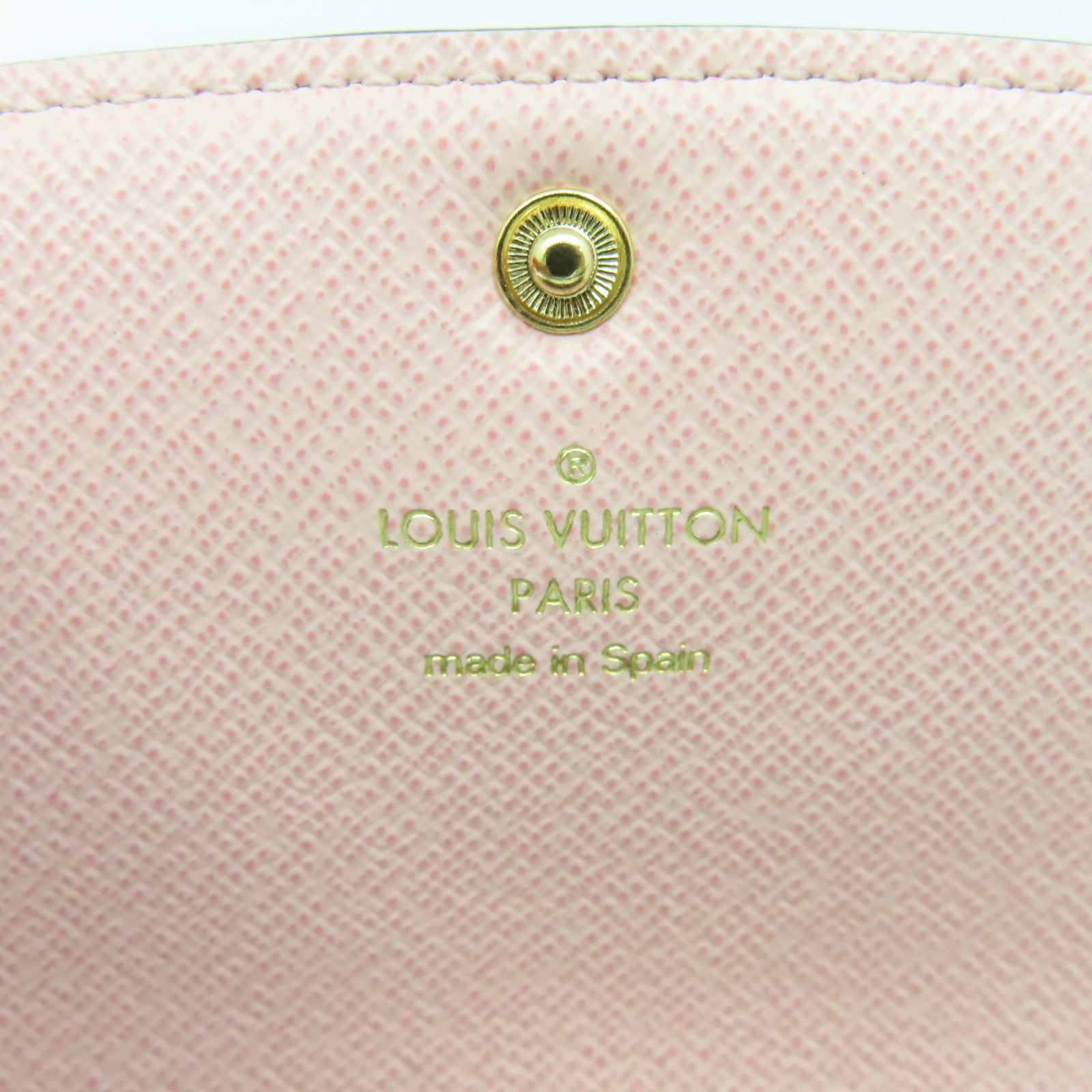 LOUIS VUITTON Monogram Emilie Long wallet長錢包啡色/粉紅色