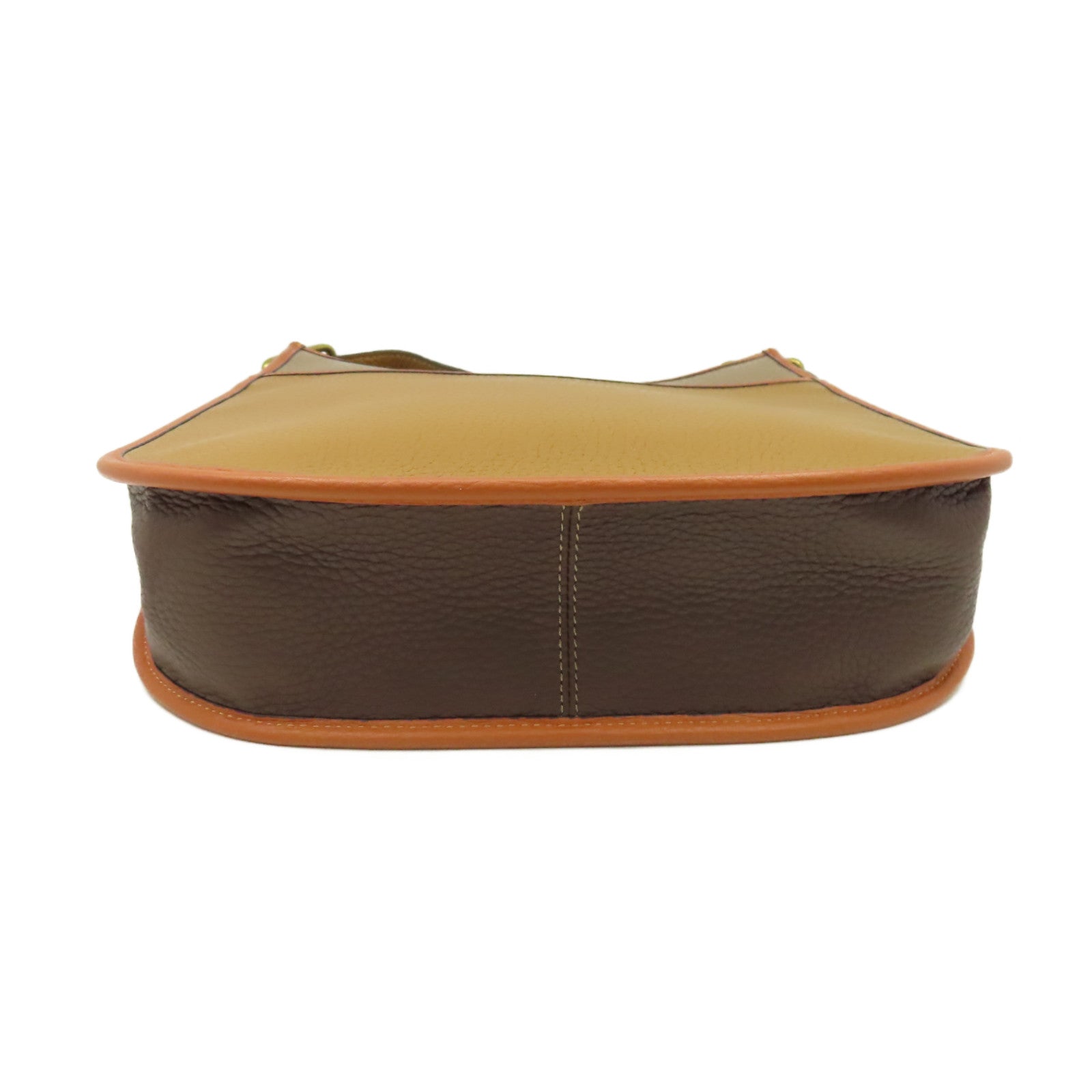 COACH 牛皮皮革Shoulder Bag肩背袋啡色