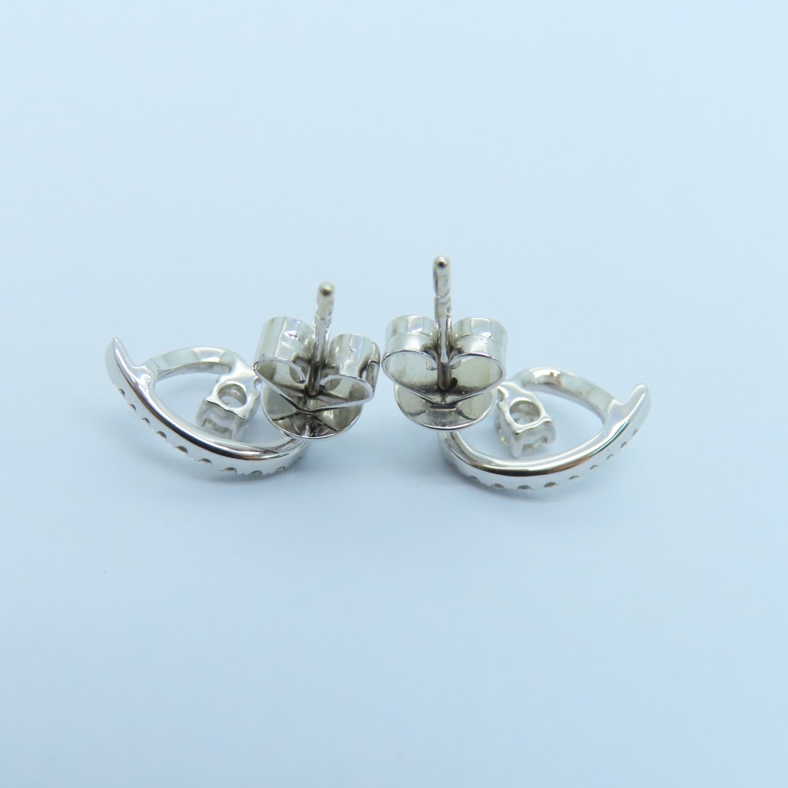 JEWELRY 18K白金Diamond Earring 0.22x2ct鑽石耳環