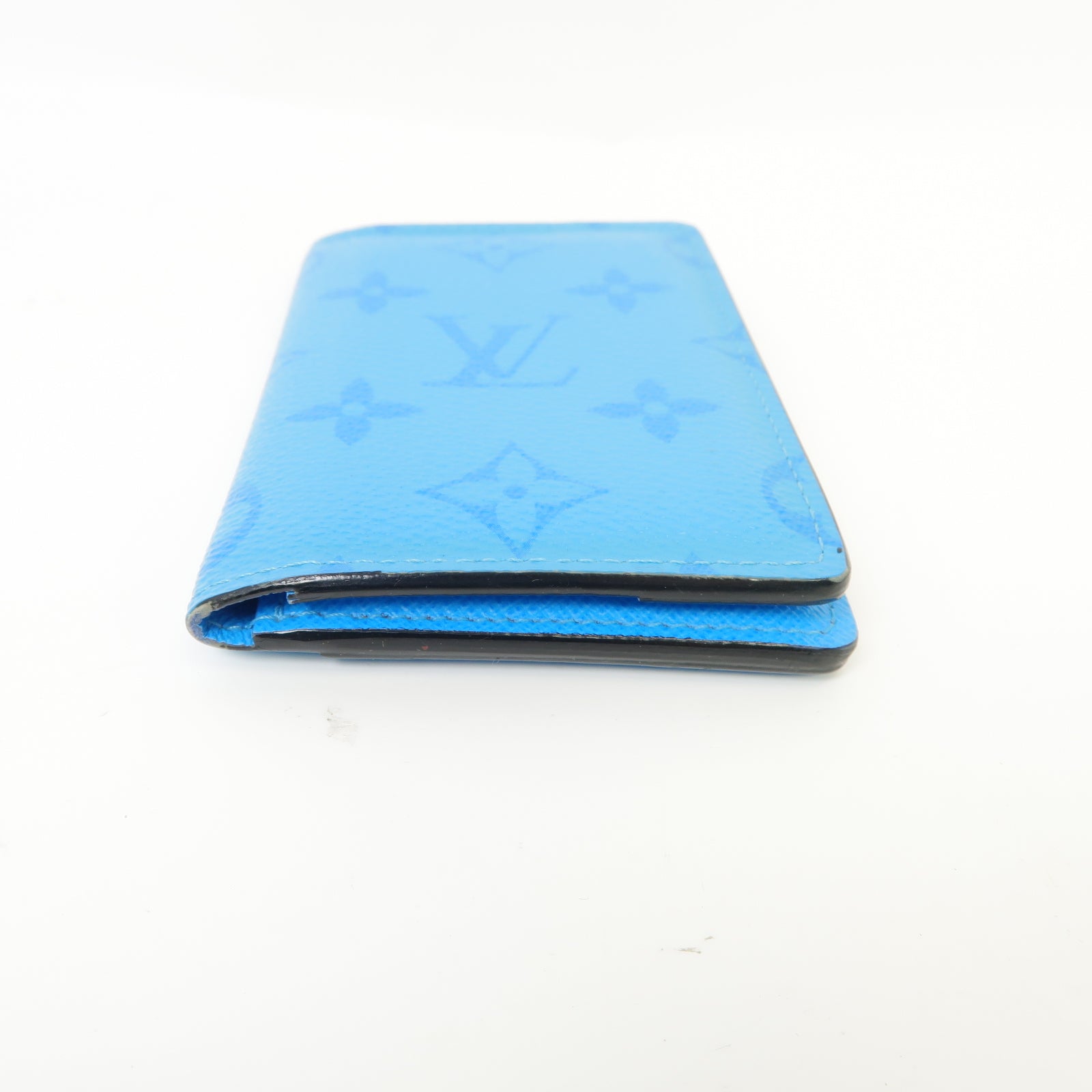 LOUIS VUITTON Taigarama Card Case卡片套藍色