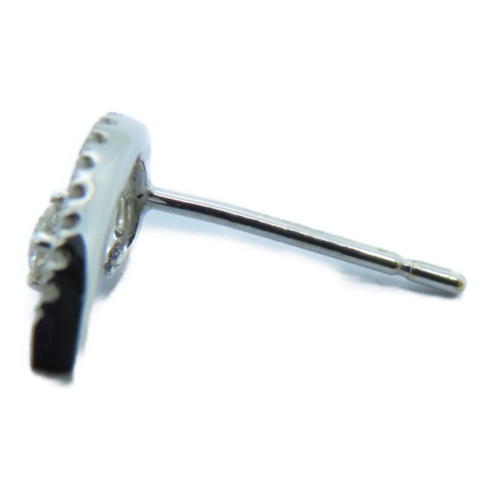 JEWELRY 18K白金Diamond Earring 0.22x2ct鑽石耳環