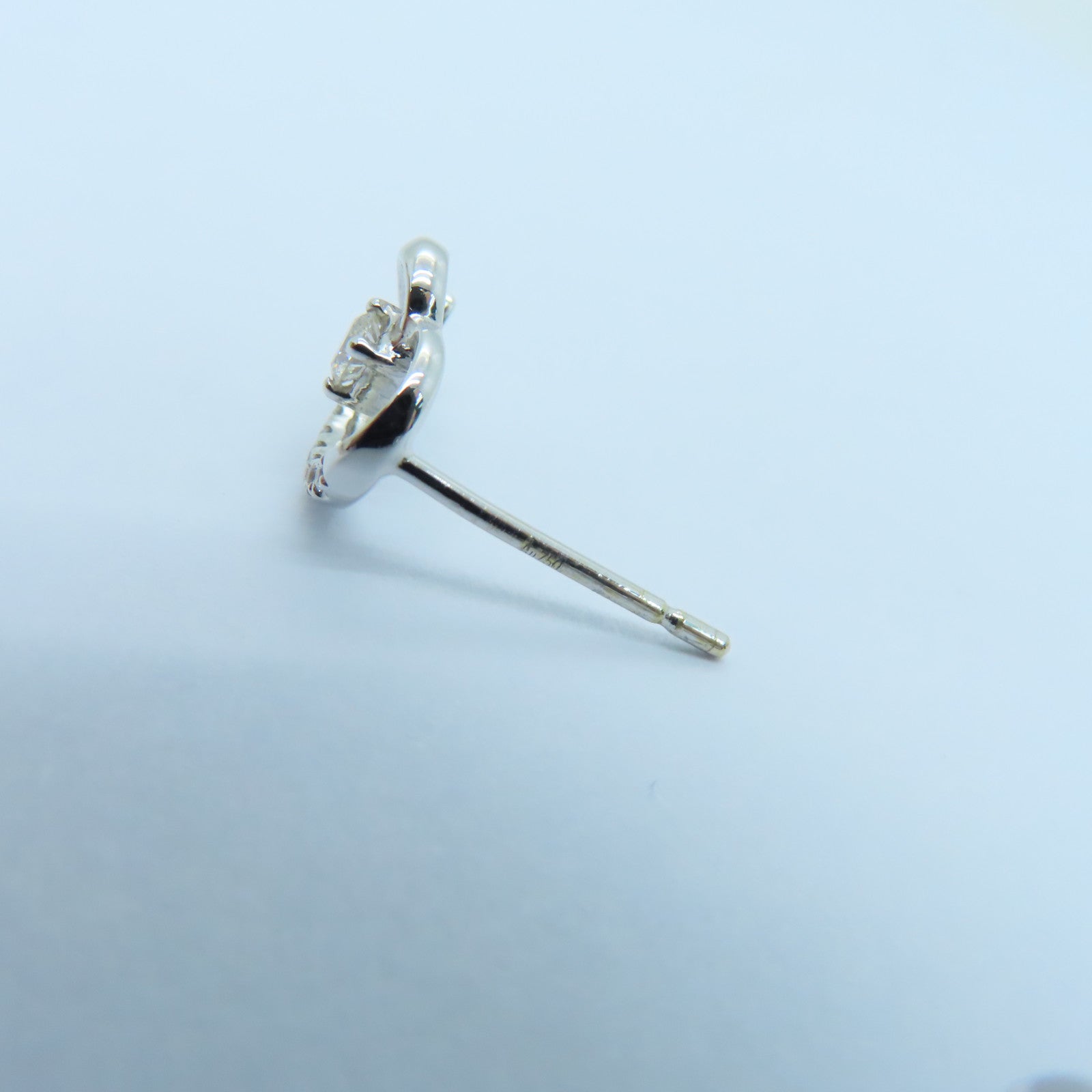 JEWELRY 18K白金Diamond Earring 0.22x2ct鑽石耳環