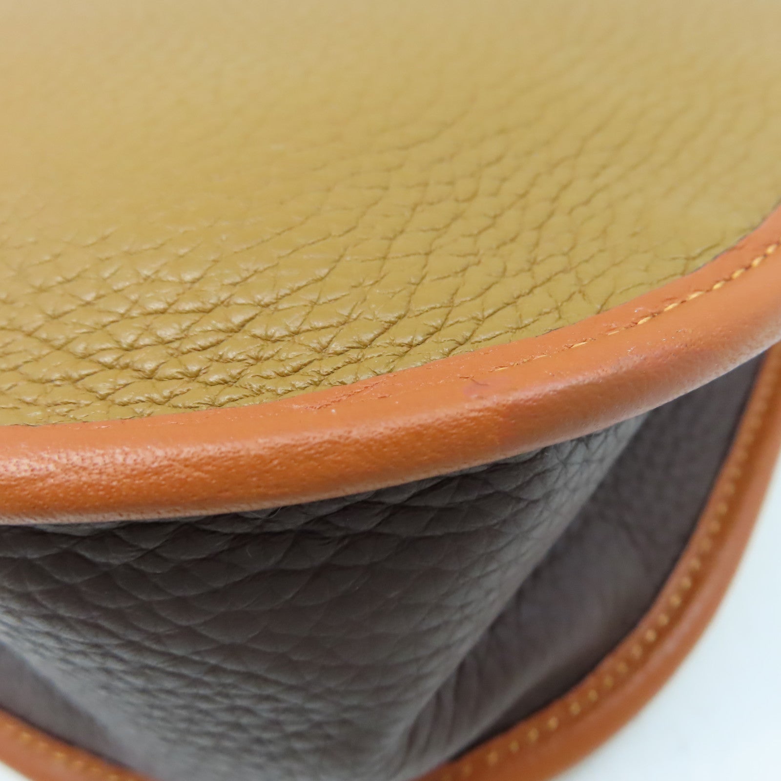 COACH 牛皮皮革Shoulder Bag肩背袋啡色