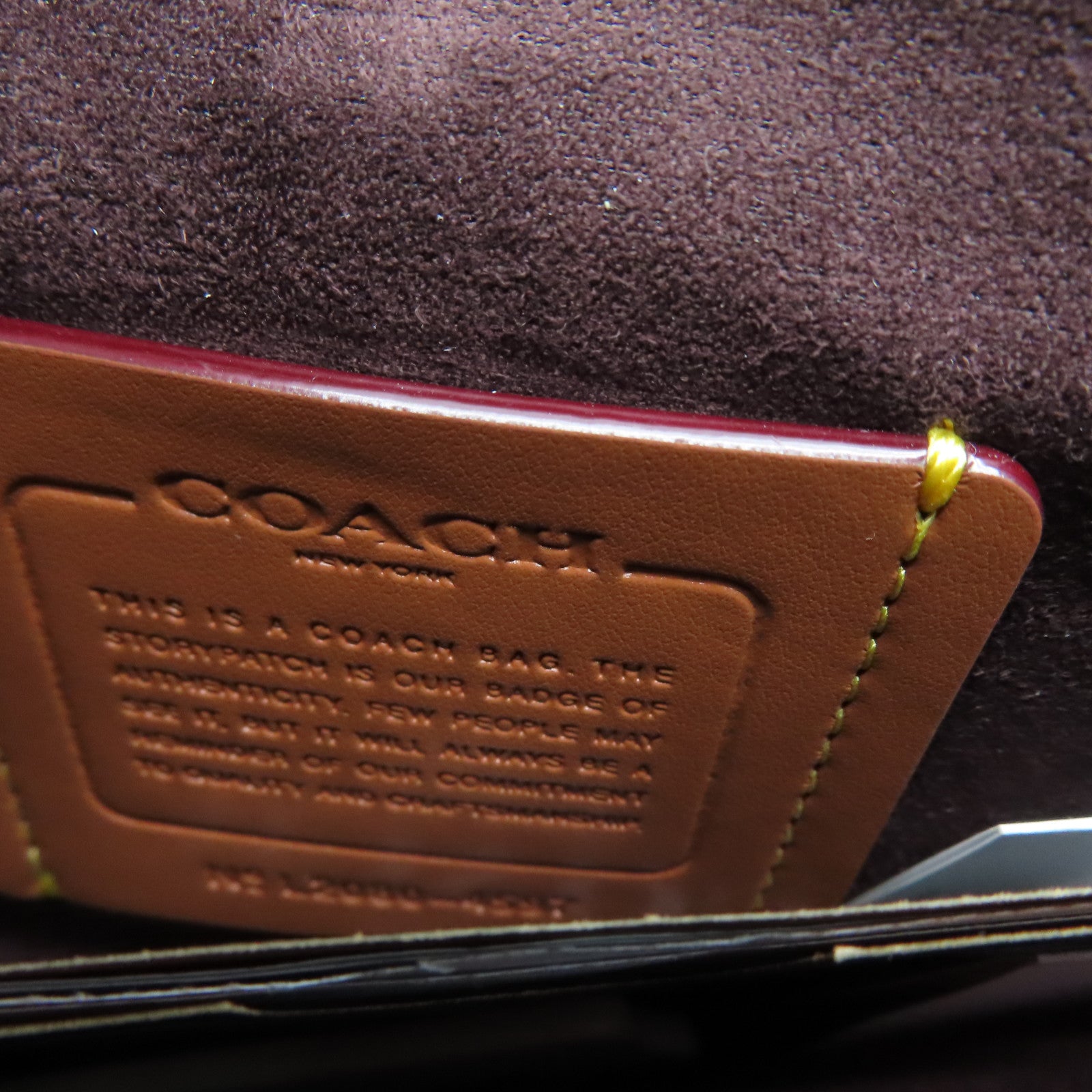 COACH 牛皮皮革Shoulder Bag银扣肩背袋灰色