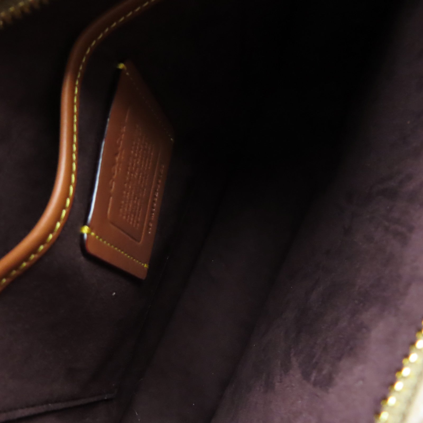 COACH 牛皮皮革Shoulder Bag肩背袋啡色