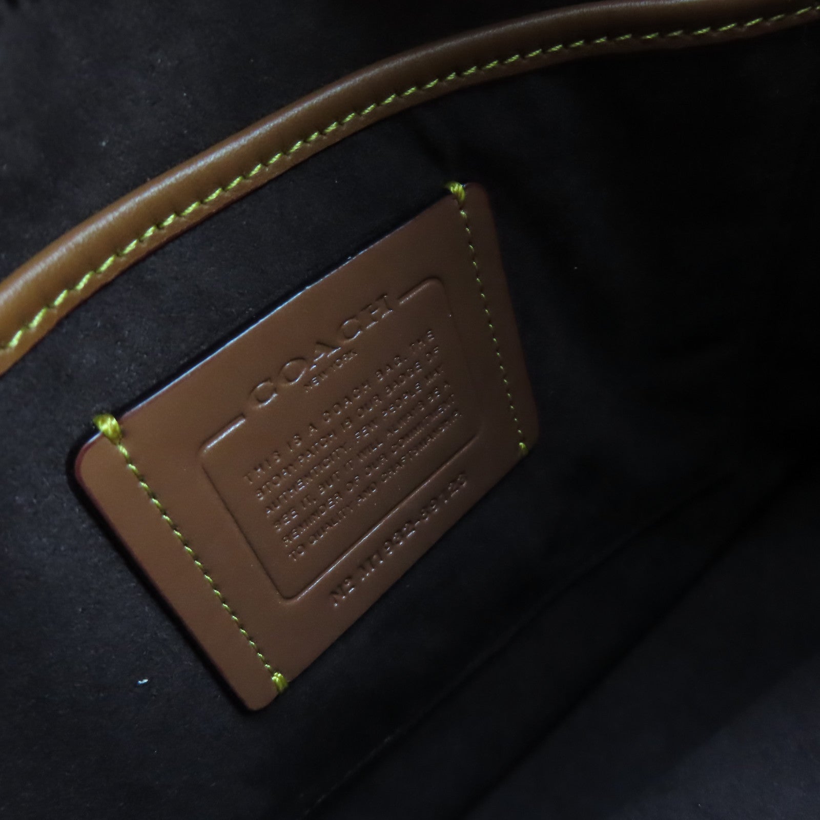 COACH 牛皮皮革Shoulder Bag肩背袋啡色