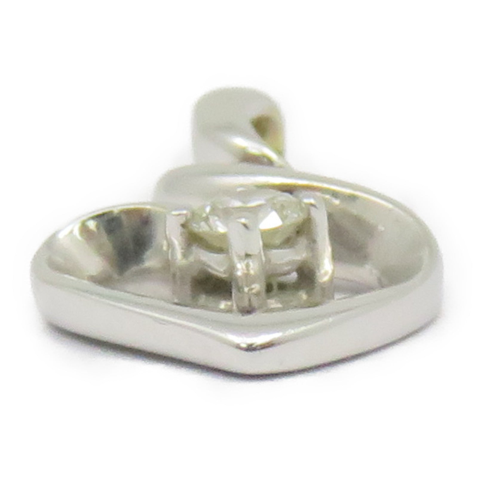 JEWELRY [Sharp Discount] 18K White Gold Diamond Pendant Top 0.09ct Diamond Pendant