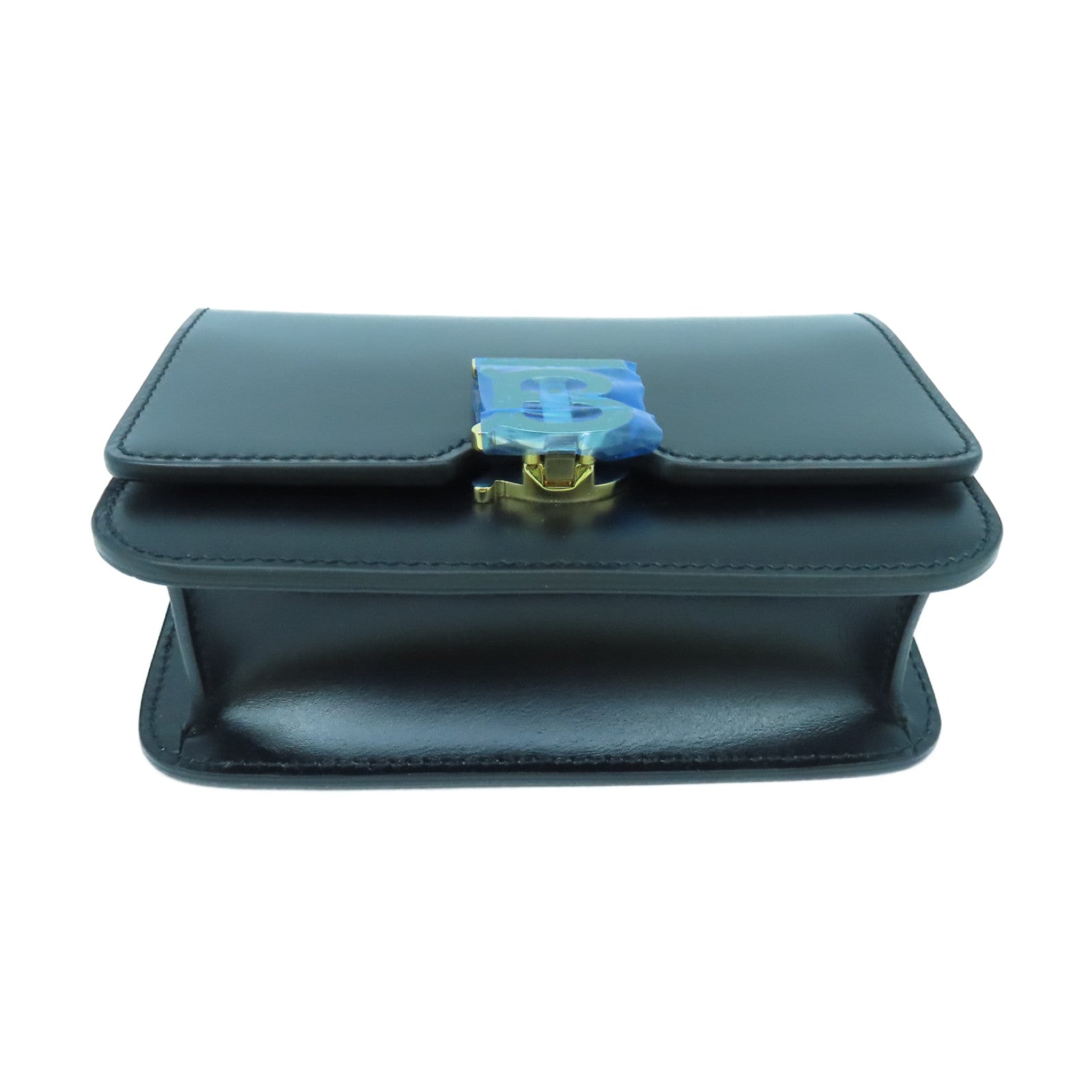 BURBERRY 牛皮皮革Belt Bag金扣腰包黑色