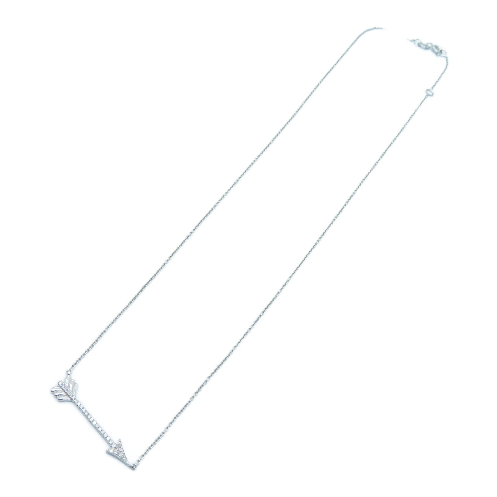 JEWELRY 【激减优惠】18K白金Diamond Necklace 0.06ct钻石颈链