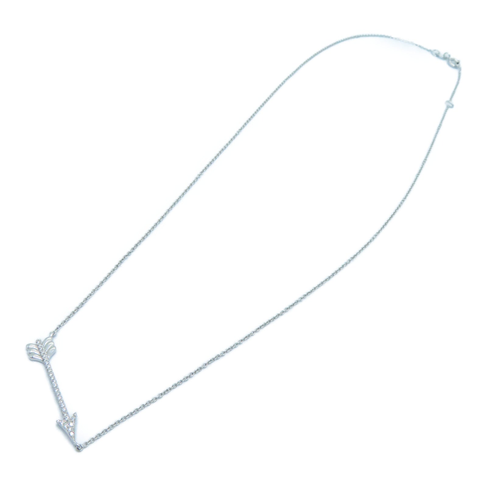 JEWELRY 【激减优惠】18K白金Diamond Necklace 0.06ct钻石颈链