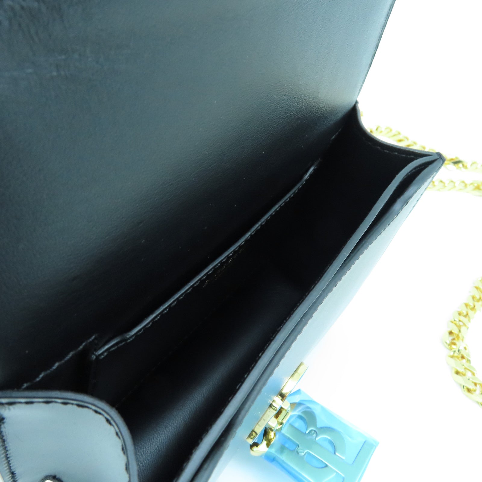 BURBERRY 牛皮皮革Belt Bag金扣腰包黑色