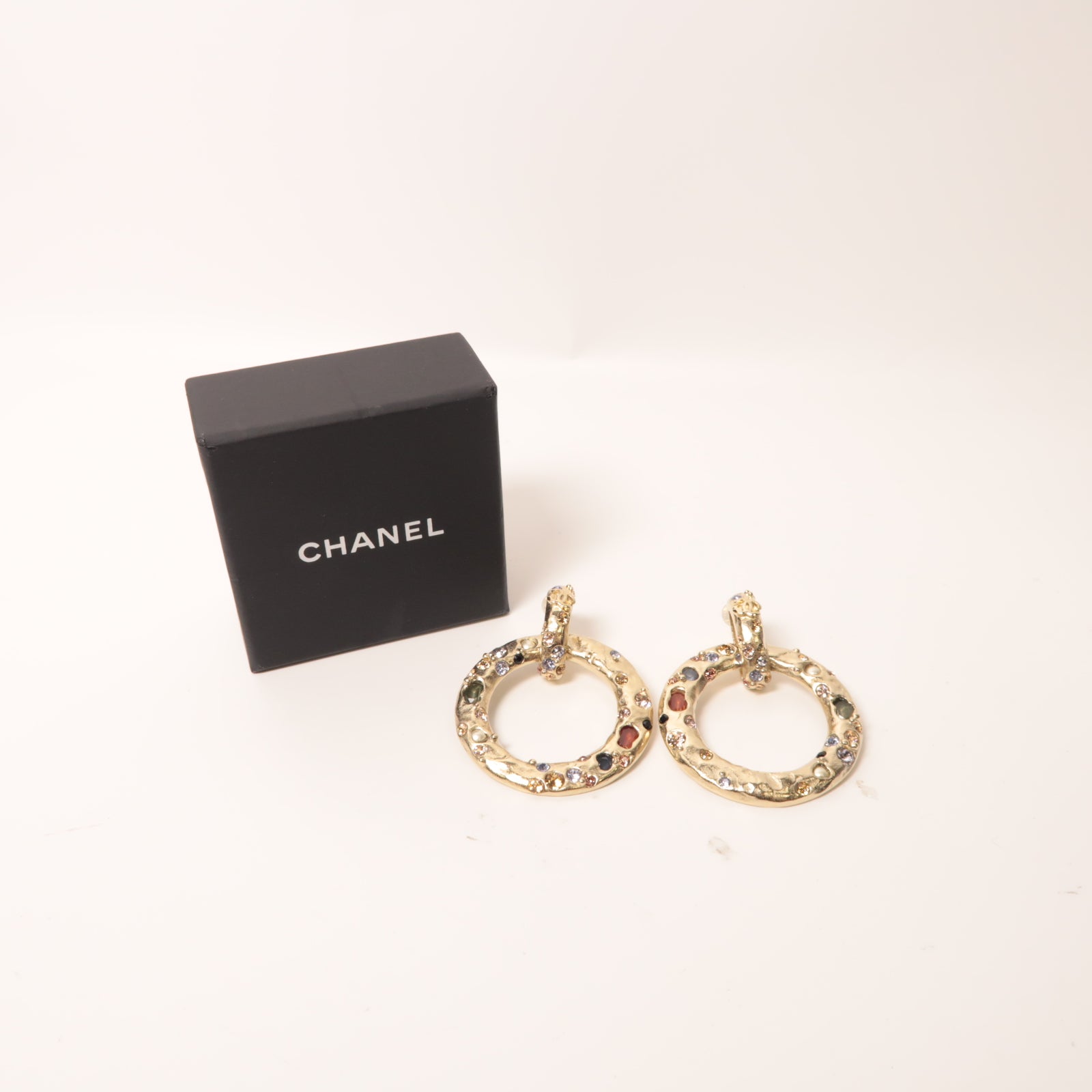 CHANEL 金屬Earrings耳環金色