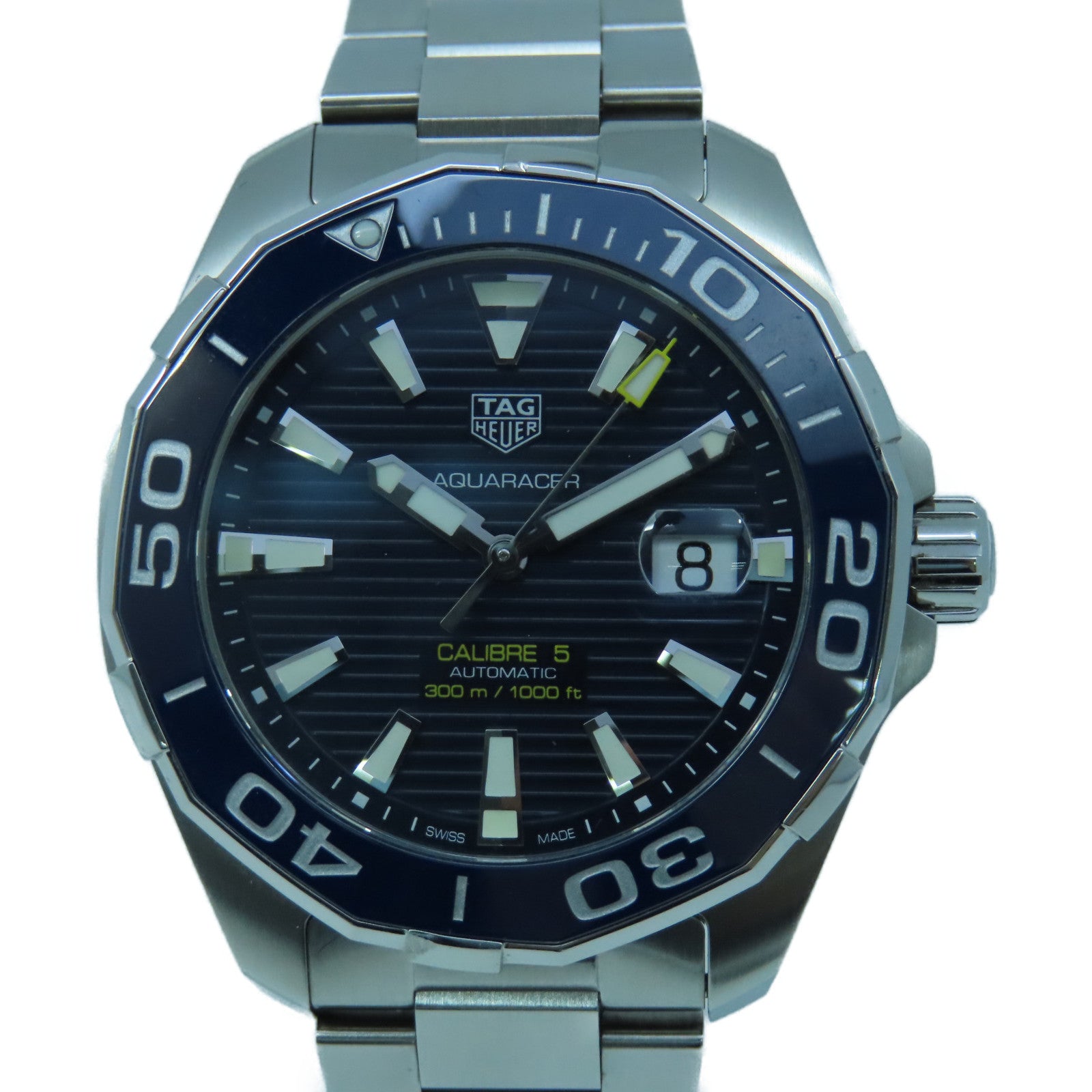 TAG HEUER Watch不锈钢手表自动机芯蓝色