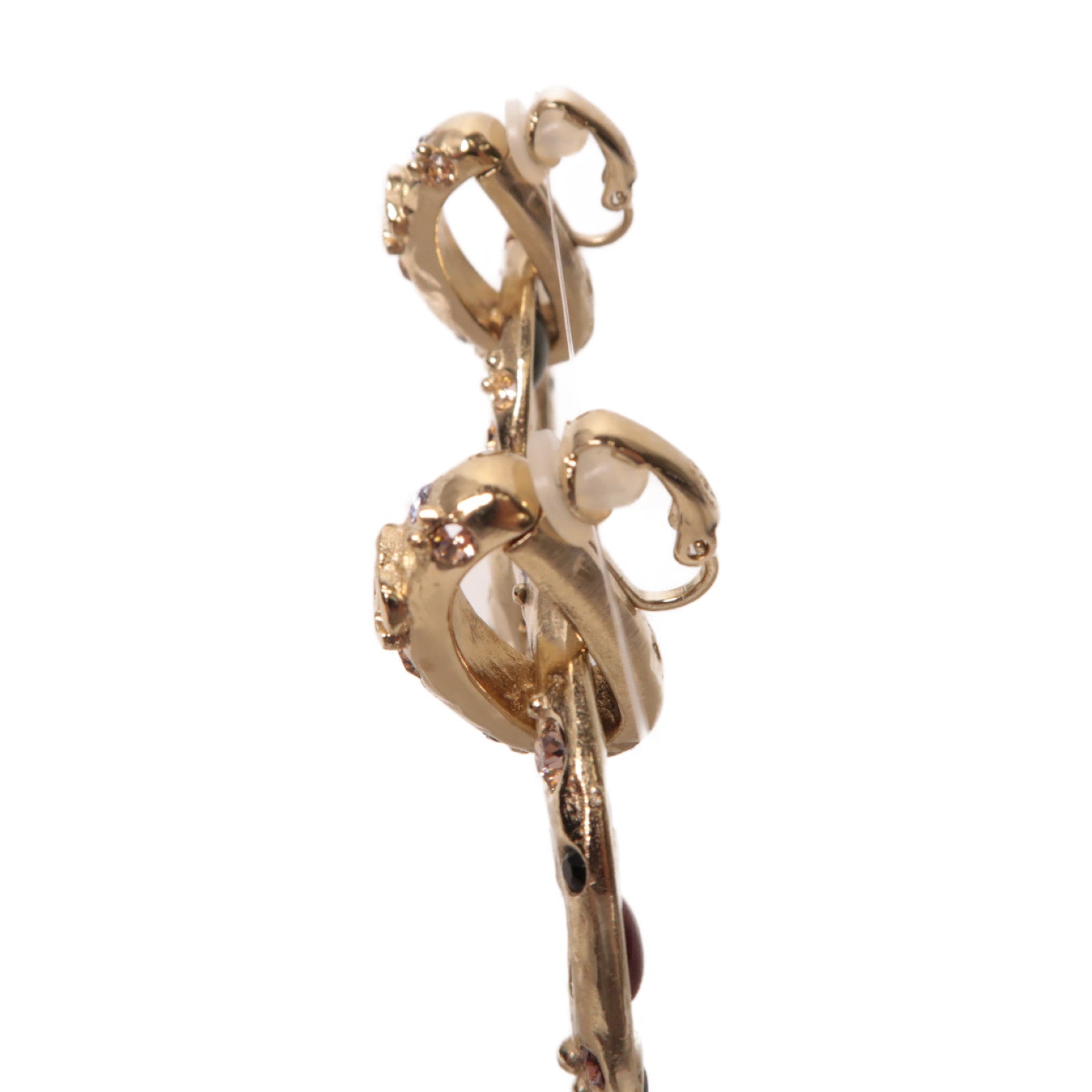 CHANEL 金屬Earrings耳環金色