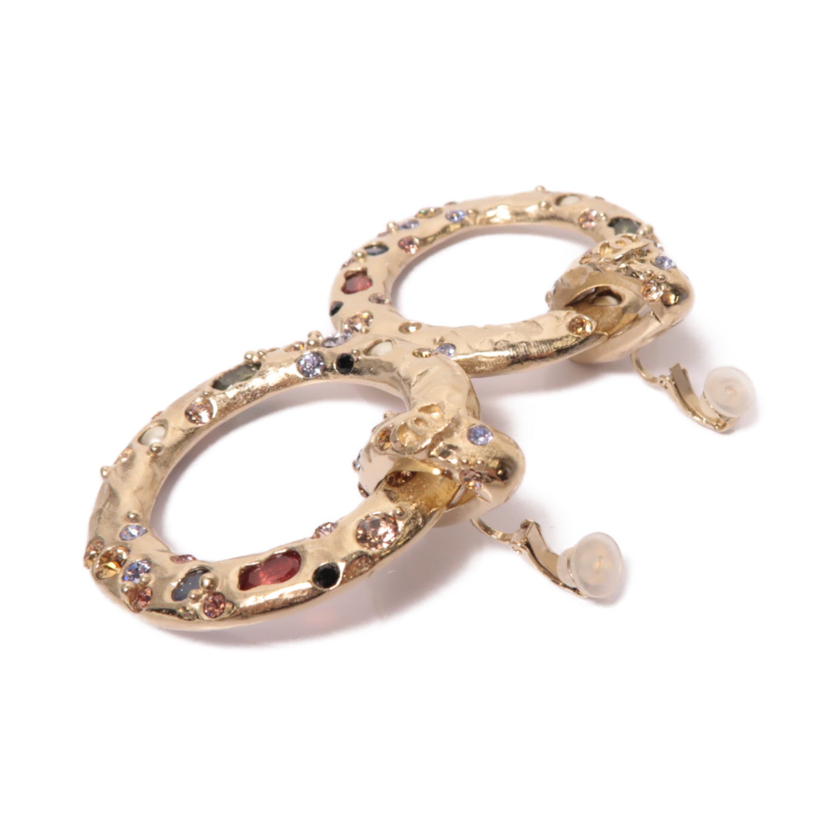 CHANEL 金屬Earrings耳環金色