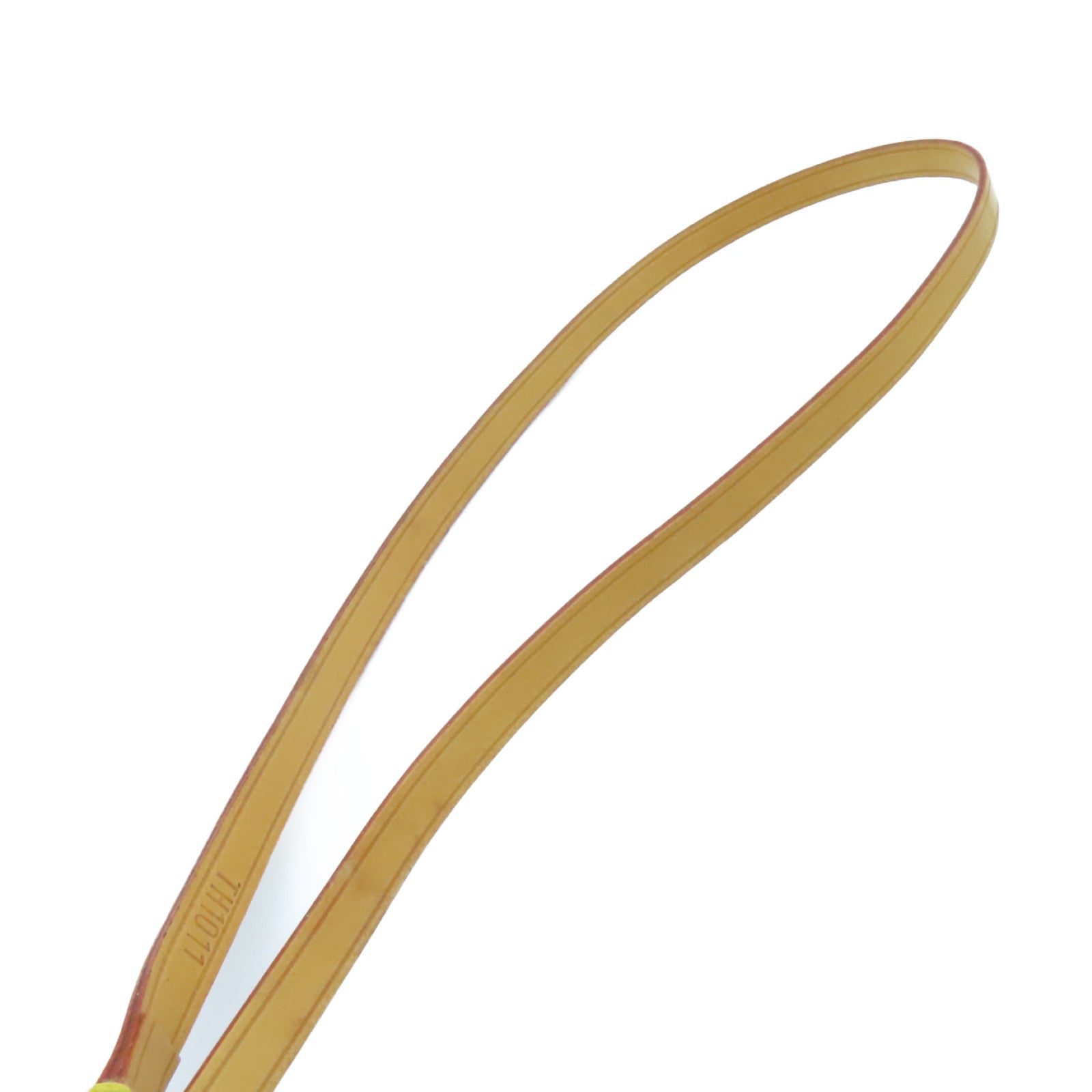 LOUIS VUITTON 皮革Phone Strap金扣手機帶啡色