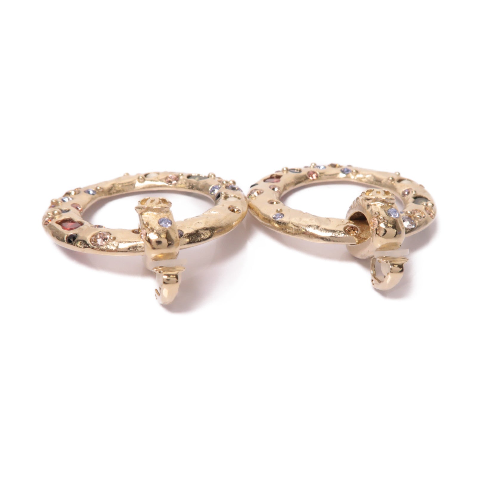 CHANEL 金屬Earrings耳環金色