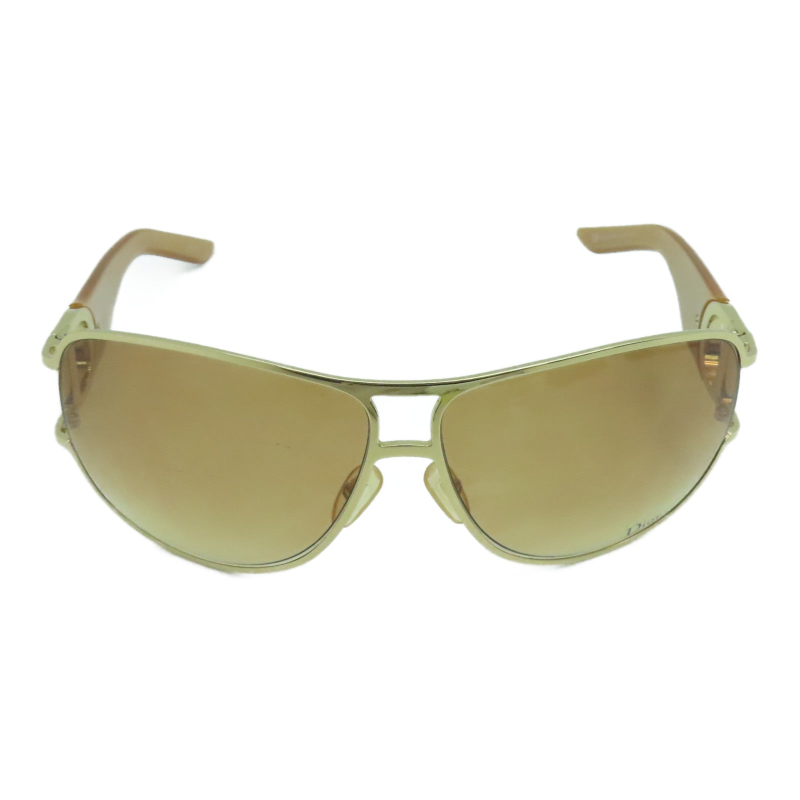 Dior PVC/金屬Sunglasses太陽眼鏡啡色