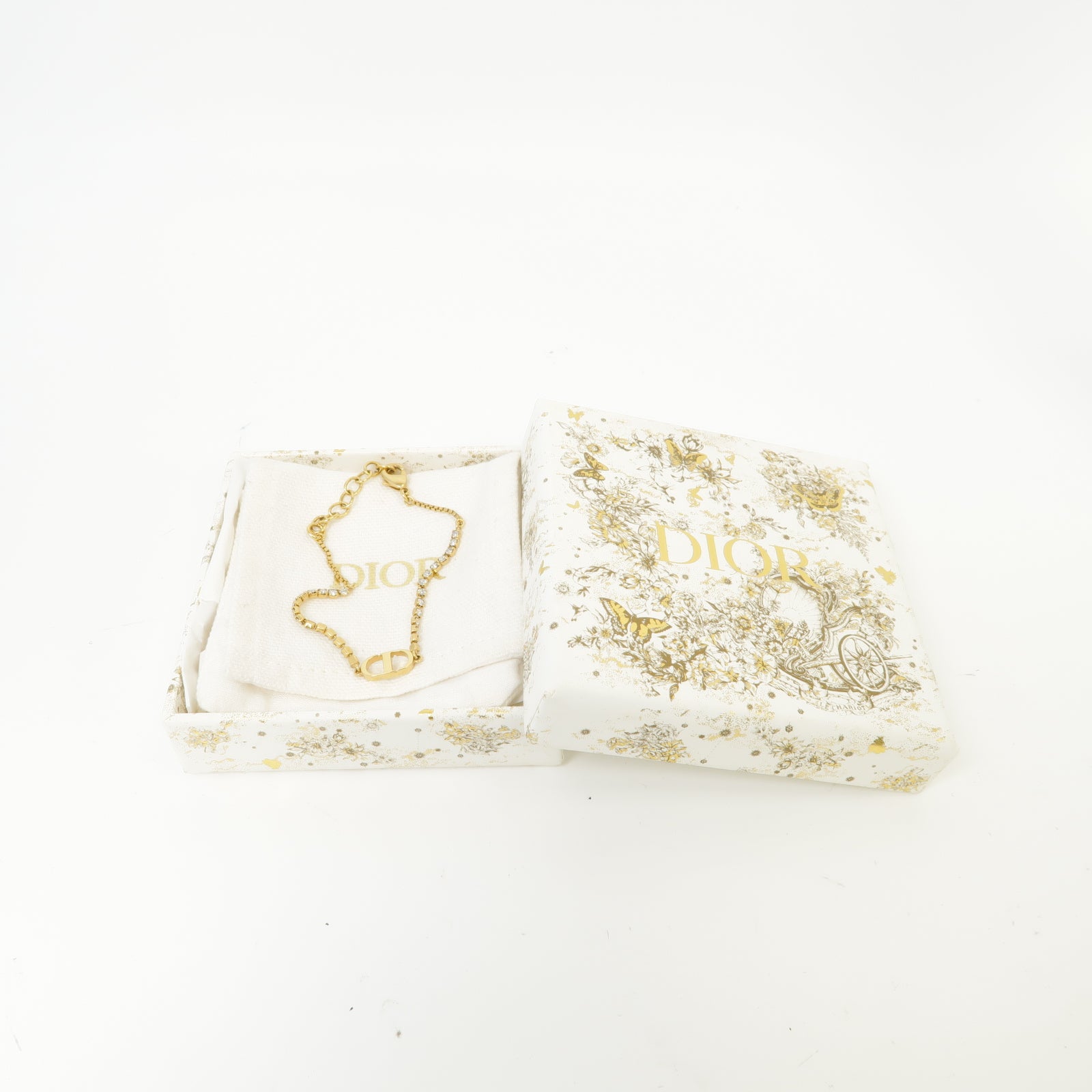 Dior 金屬Bracelet手鏈金色