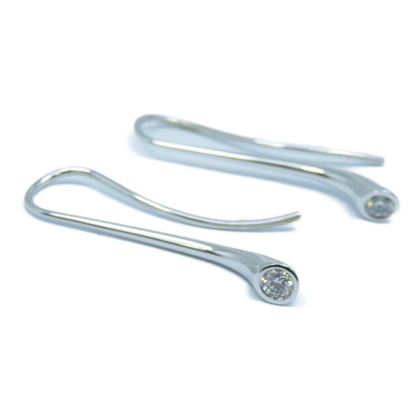 JEWELRY 18K白金Diamond Earrings鑽石耳環