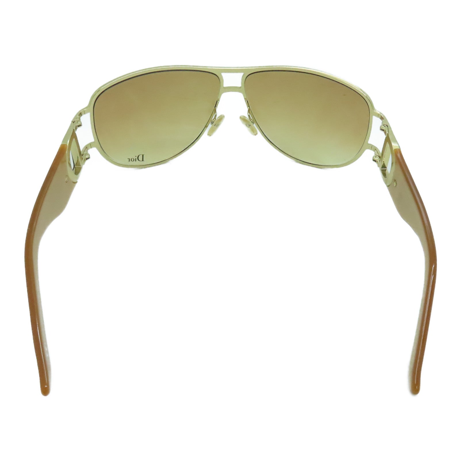 Dior PVC/金屬Sunglasses太陽眼鏡啡色