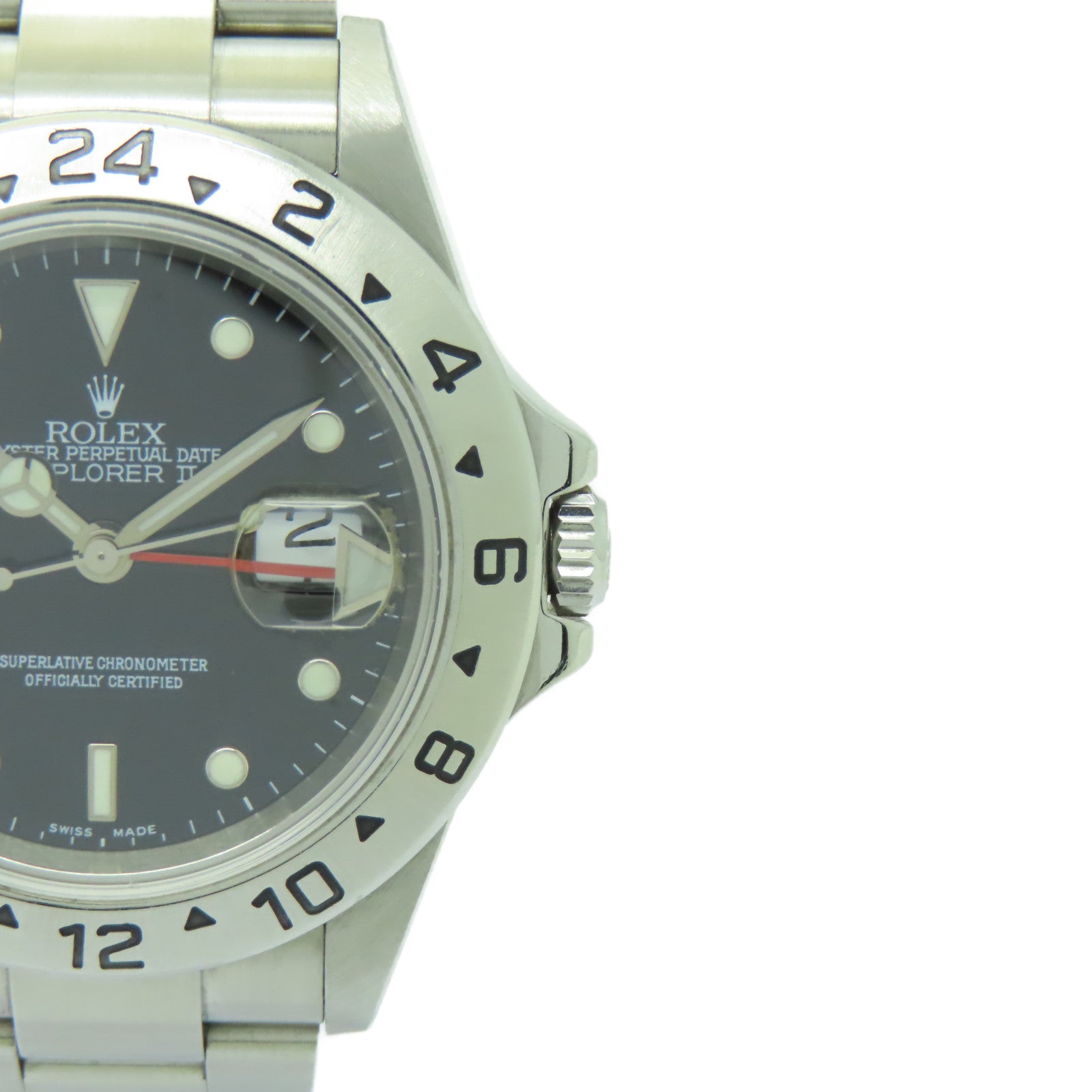 ROLEX 【激減優惠】Explorer II不鏽鋼手錶自動機芯黑色