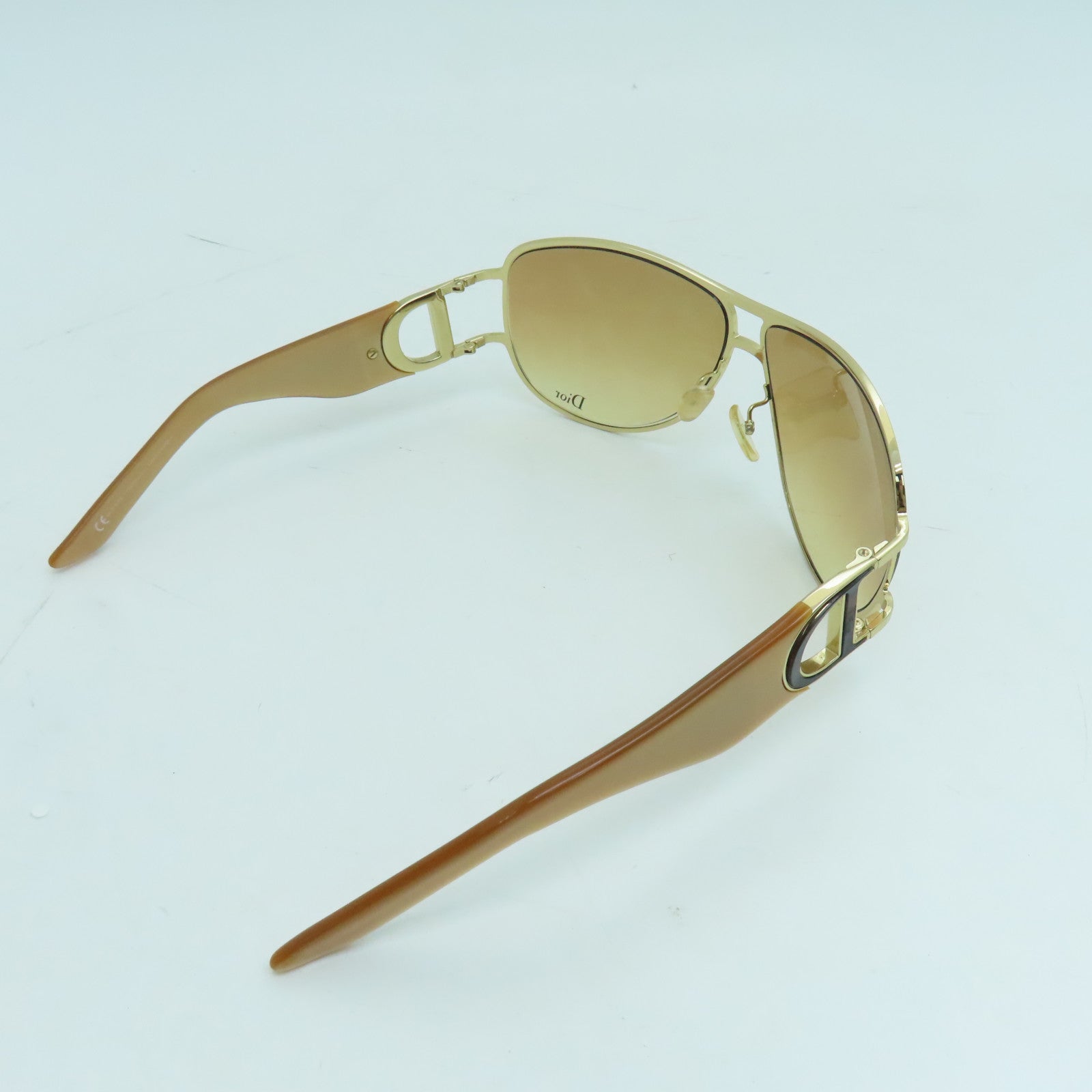 Dior PVC/金屬Sunglasses太陽眼鏡啡色