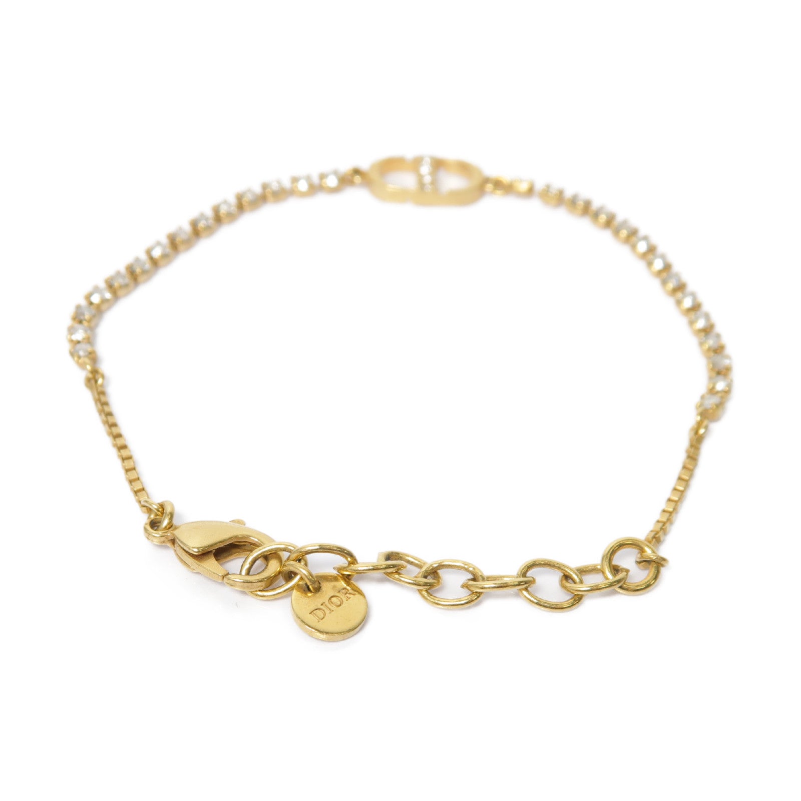 Dior 金屬Bracelet手鏈金色