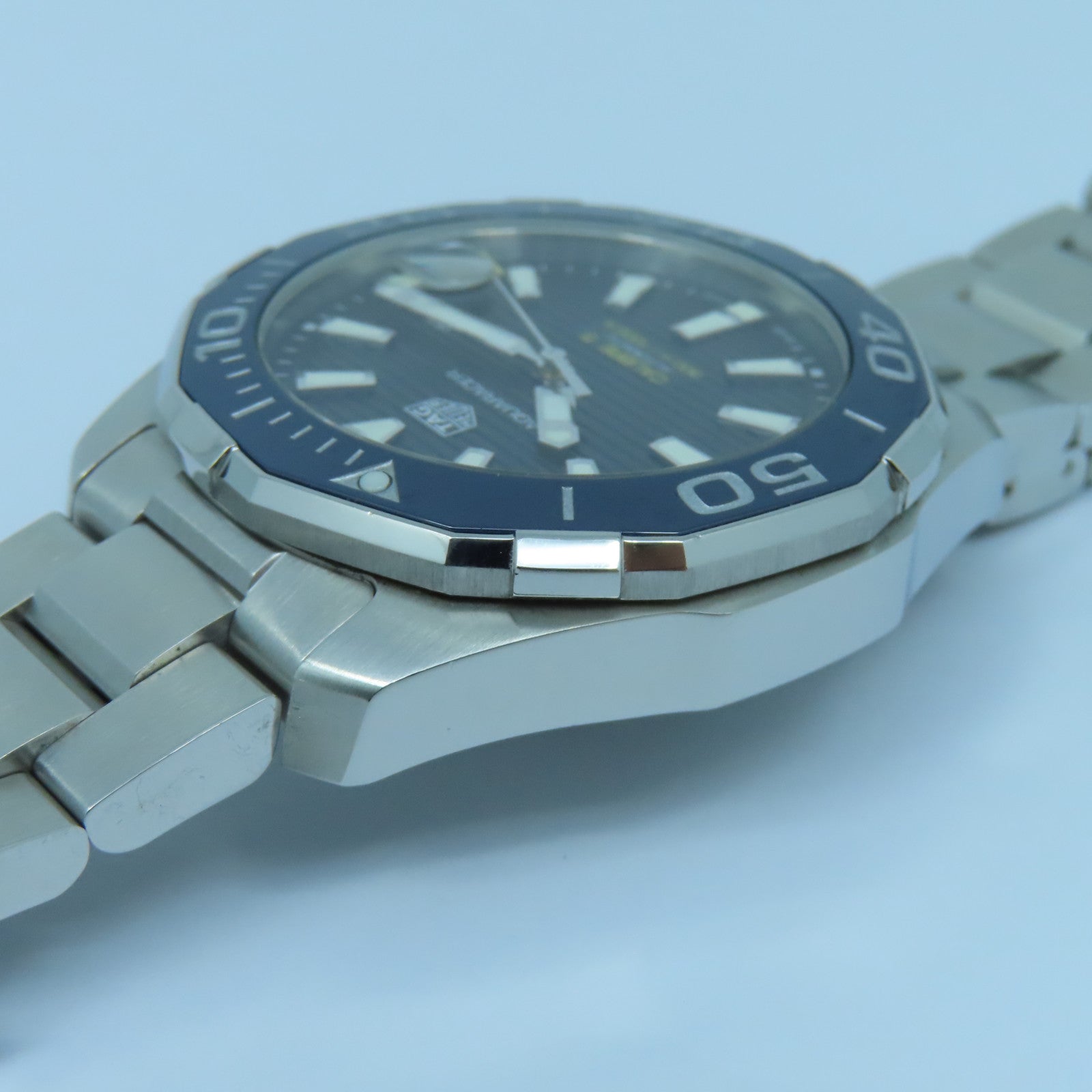 TAG HEUER Watch不锈钢手表自动机芯蓝色