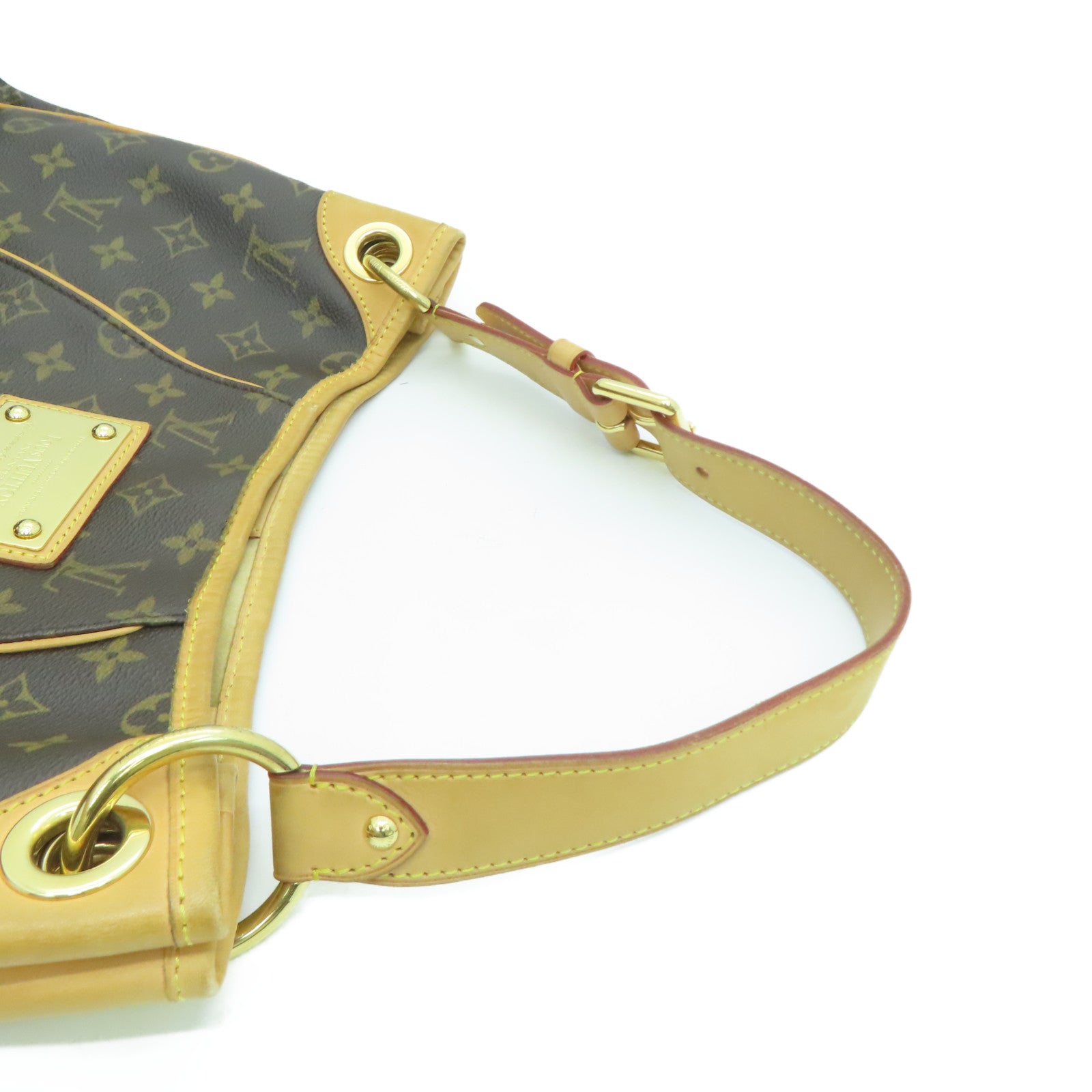 LOUIS VUITTON Monogram Galliera PM金扣手挽袋/肩背袋啡色