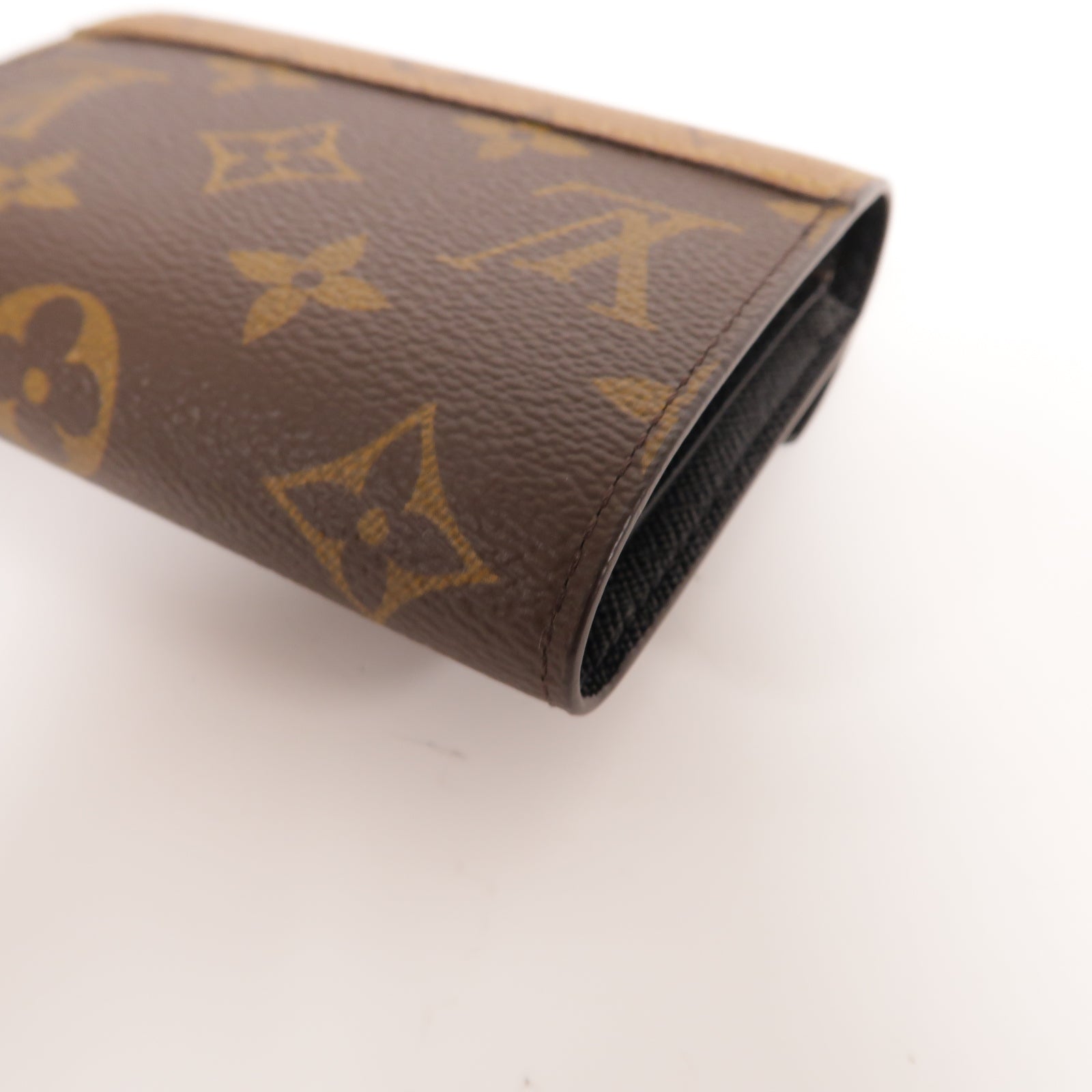 LOUIS VUITTON Monogram Victorine Wallet金扣錢包啡色