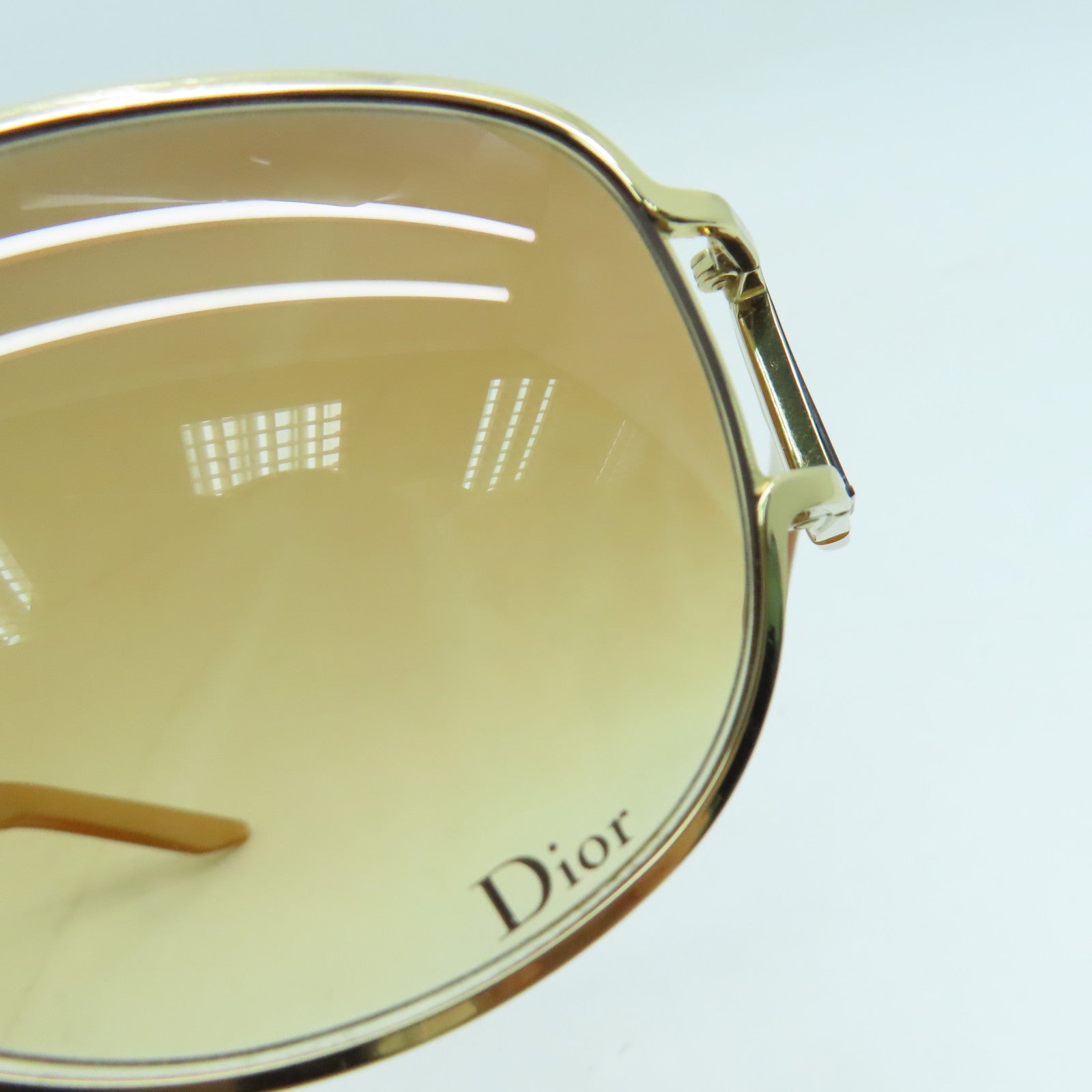 Dior PVC/金屬Sunglasses太陽眼鏡啡色