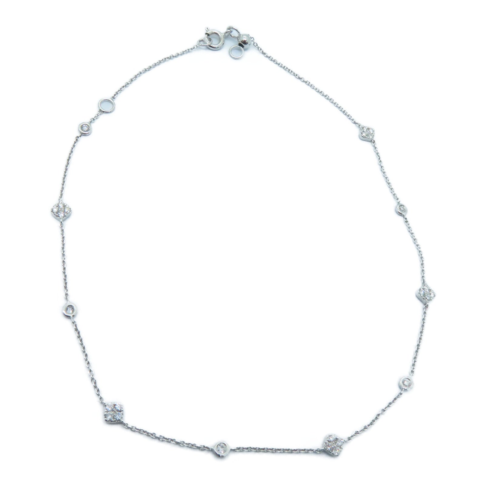 JEWELRY 【激减优惠】18K白金Diamond Bracelet钻石手链