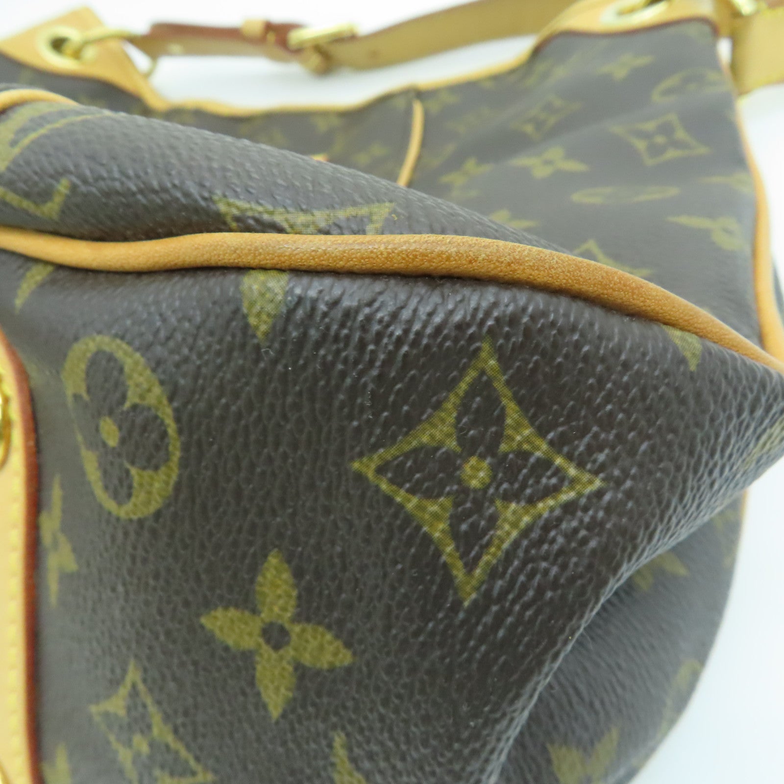 LOUIS VUITTON Monogram Galliera PM金扣手挽袋/肩背袋啡色