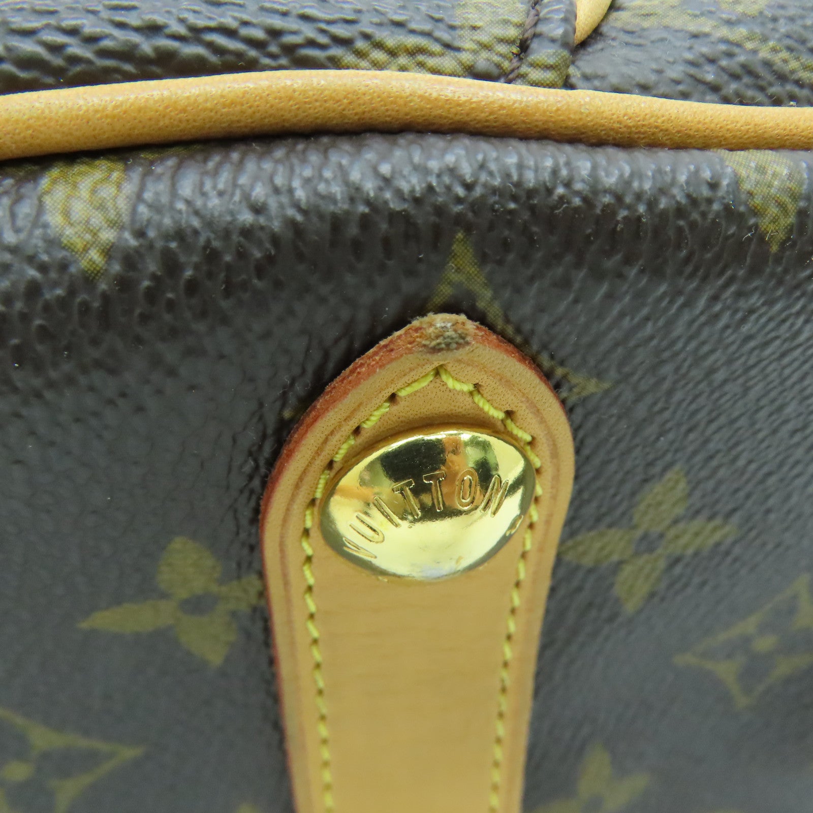 LOUIS VUITTON Monogram Galliera PM金扣手挽袋/肩背袋啡色